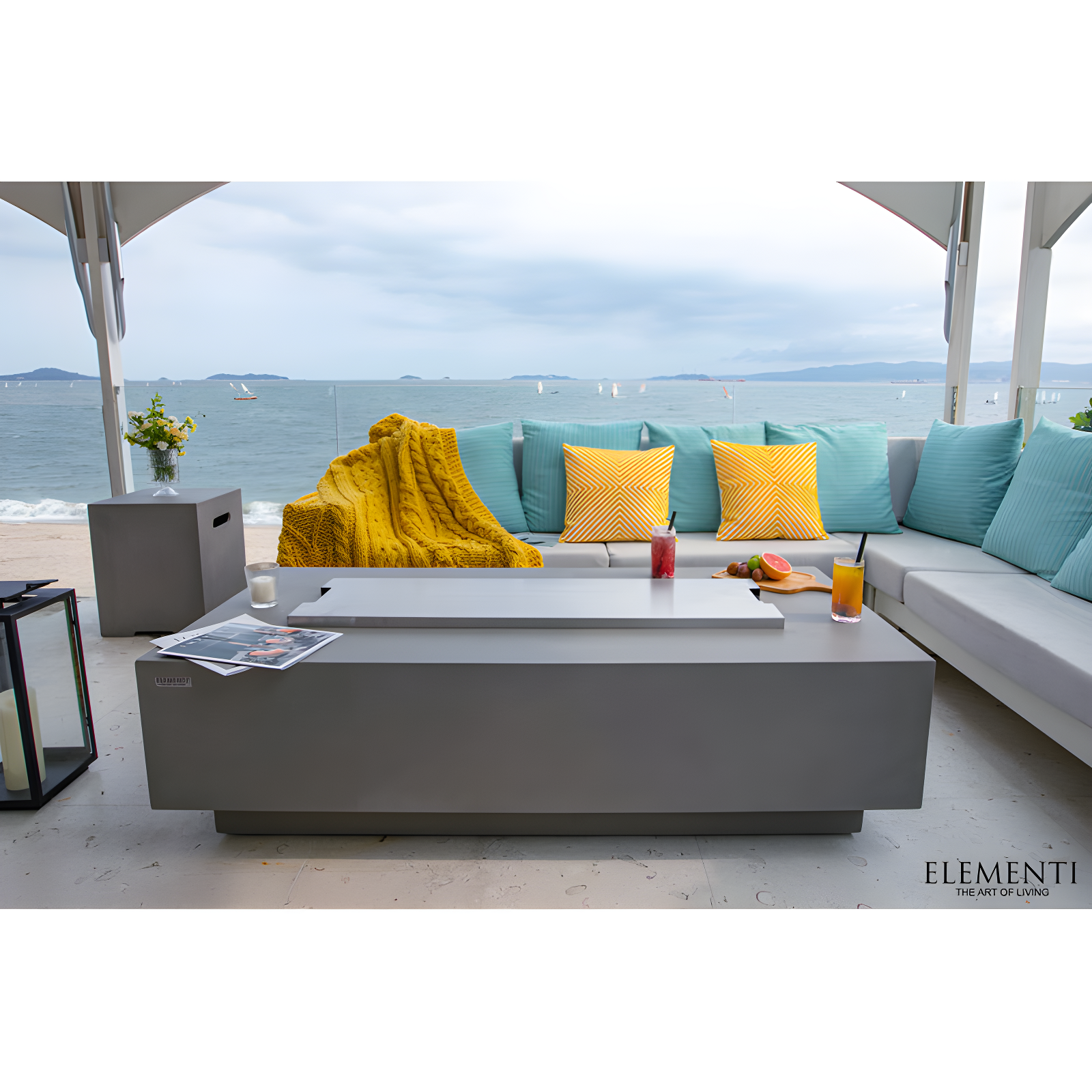 Granville Concrete Fire Table