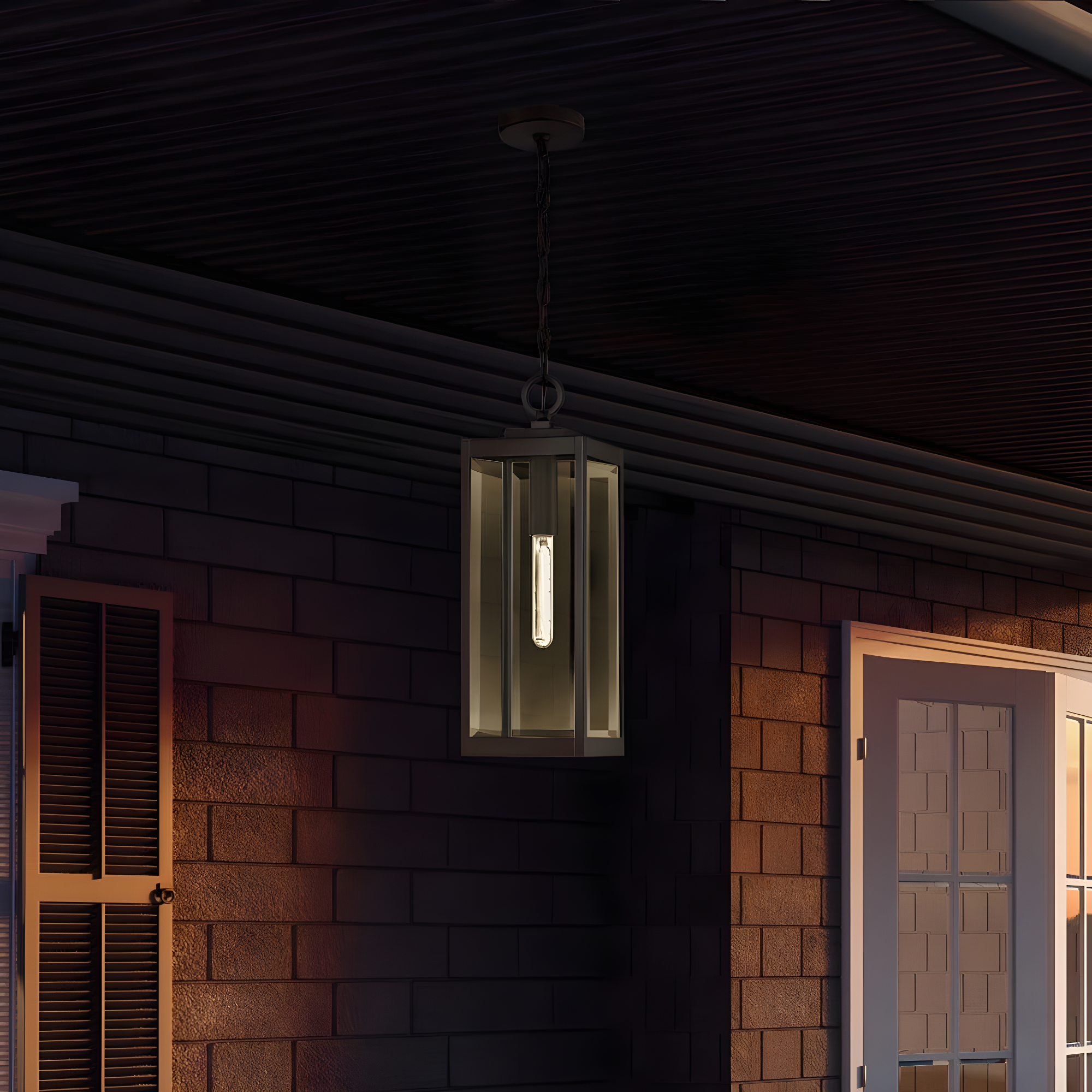 Quoizel Westover 20 3/4" High Bronze Outdoor Hanging Light