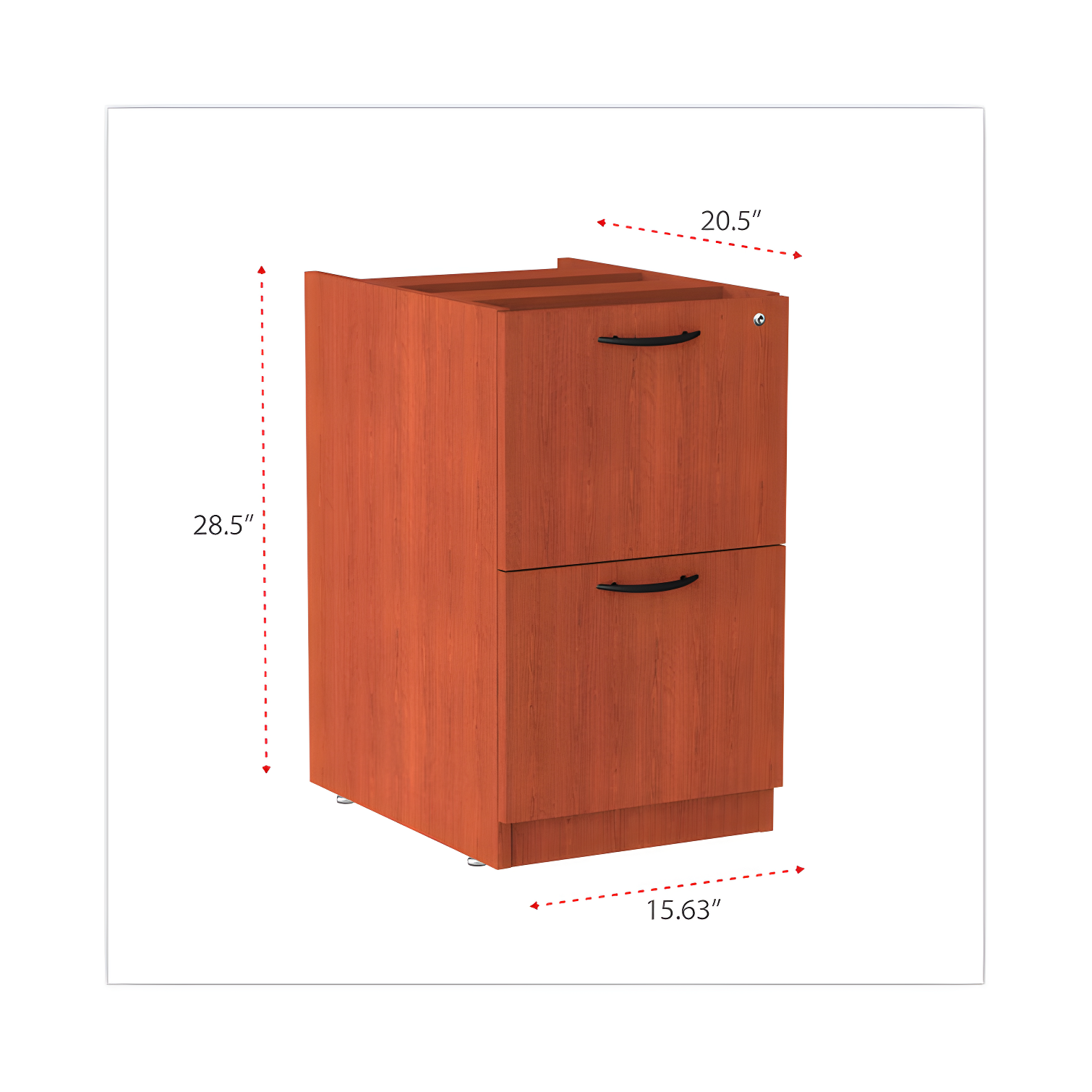 Valencia 15.625'' Wide 2 -Drawer File Cabinet