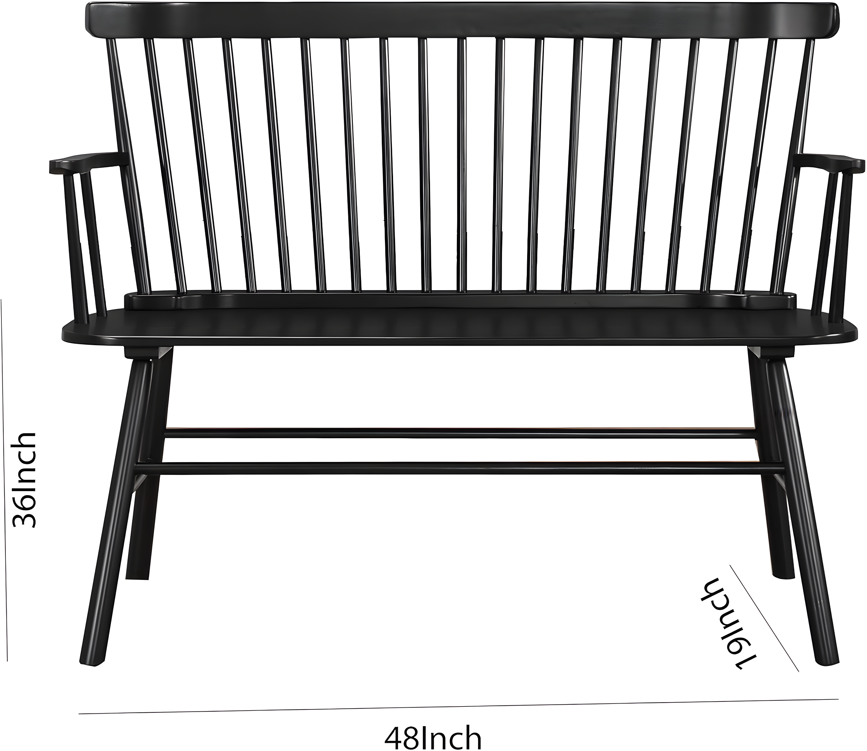 Dovecove Karlovy Wood Bench
