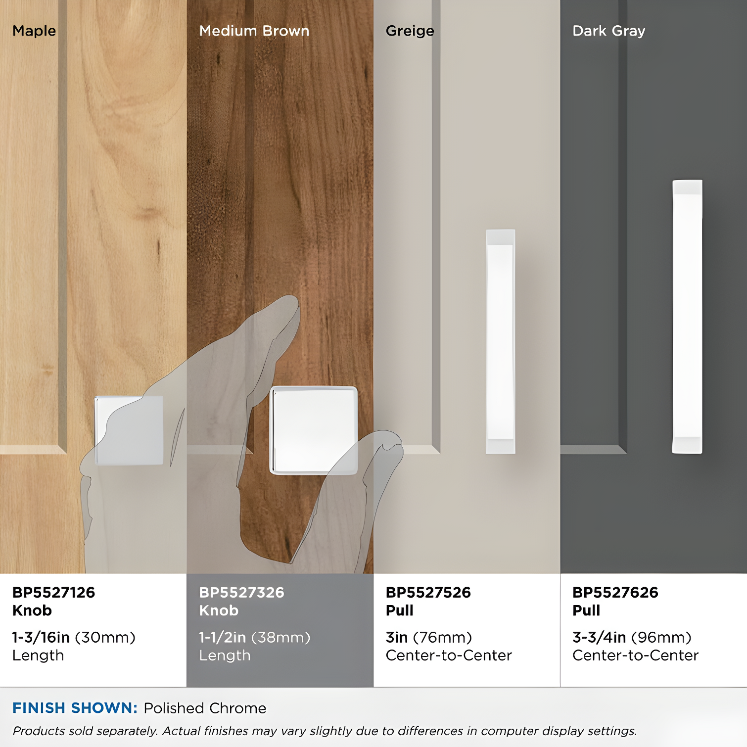 Blackrock Square Knob