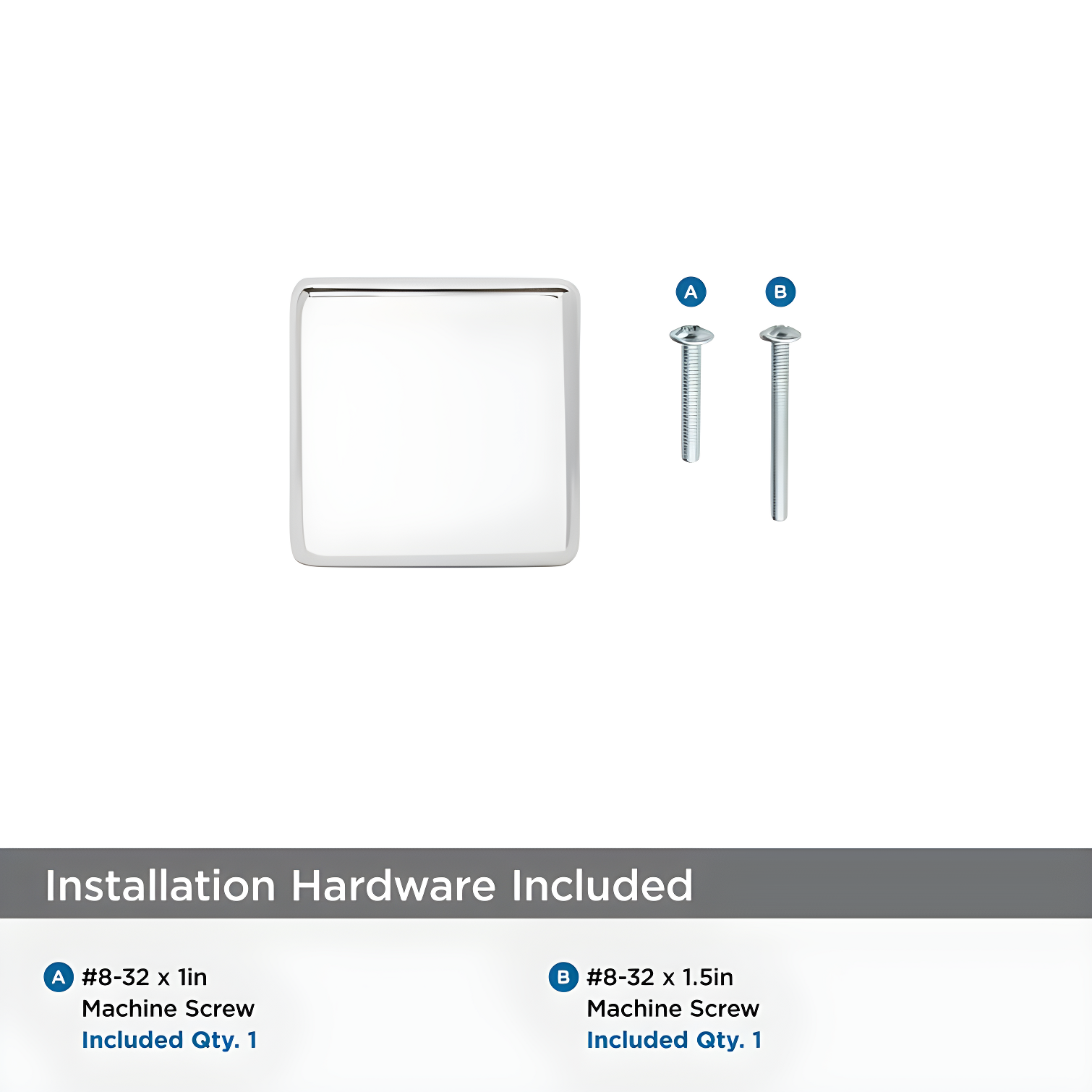 Blackrock Square Knob