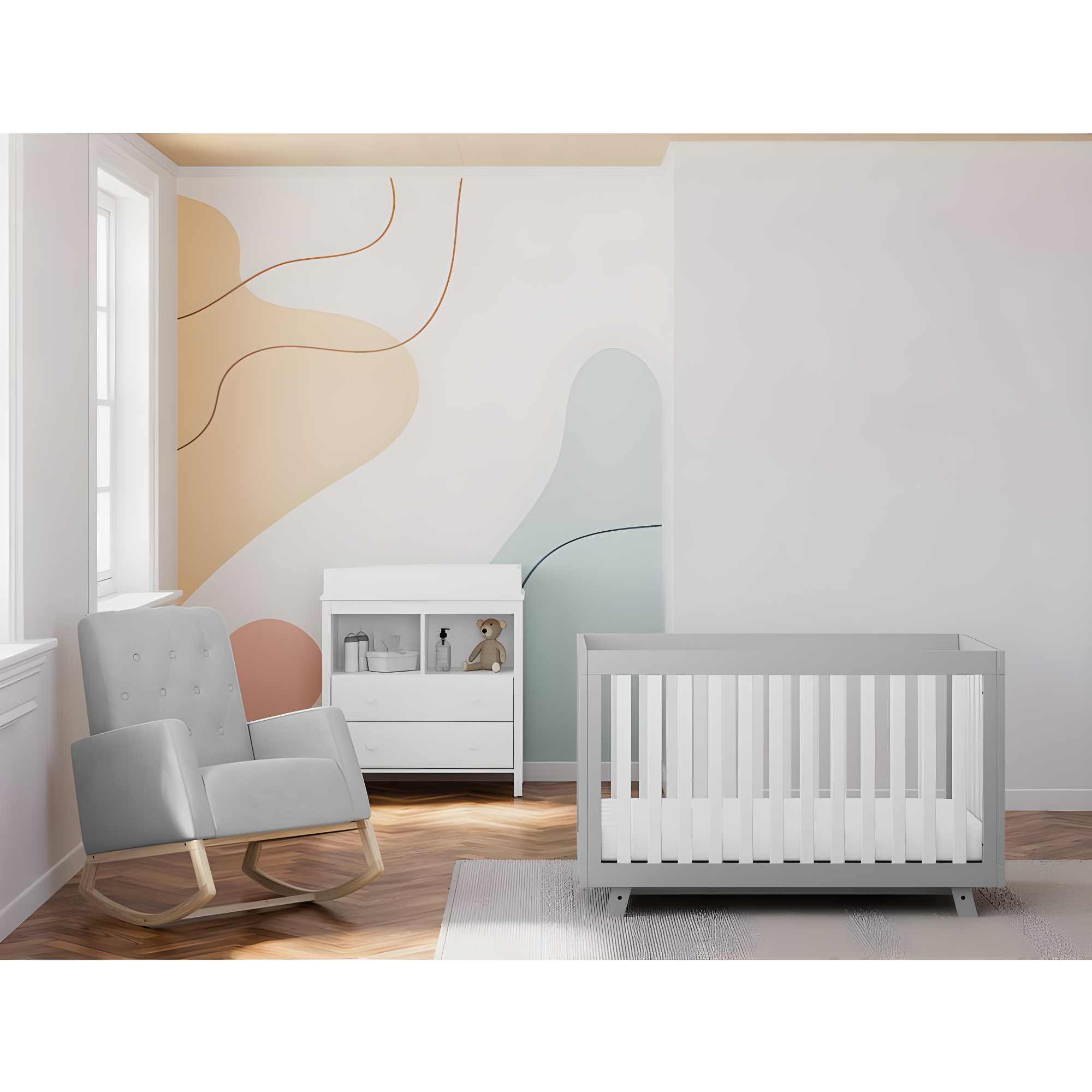 Alpine Changing Table Dresser