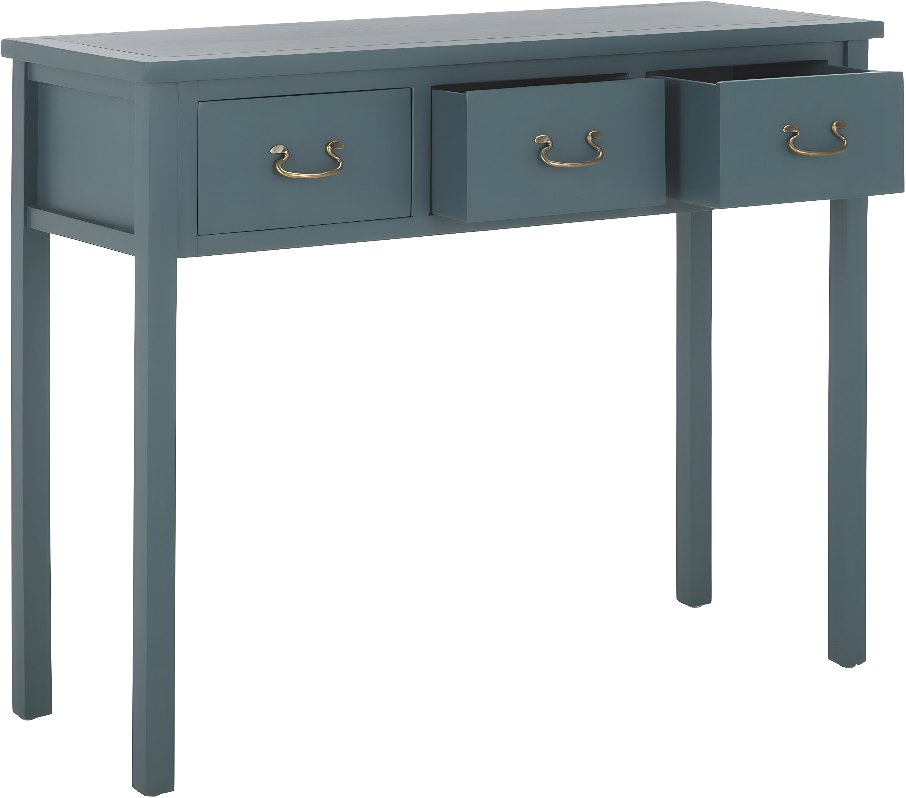 Cindy Console Table - Teal - Safavieh