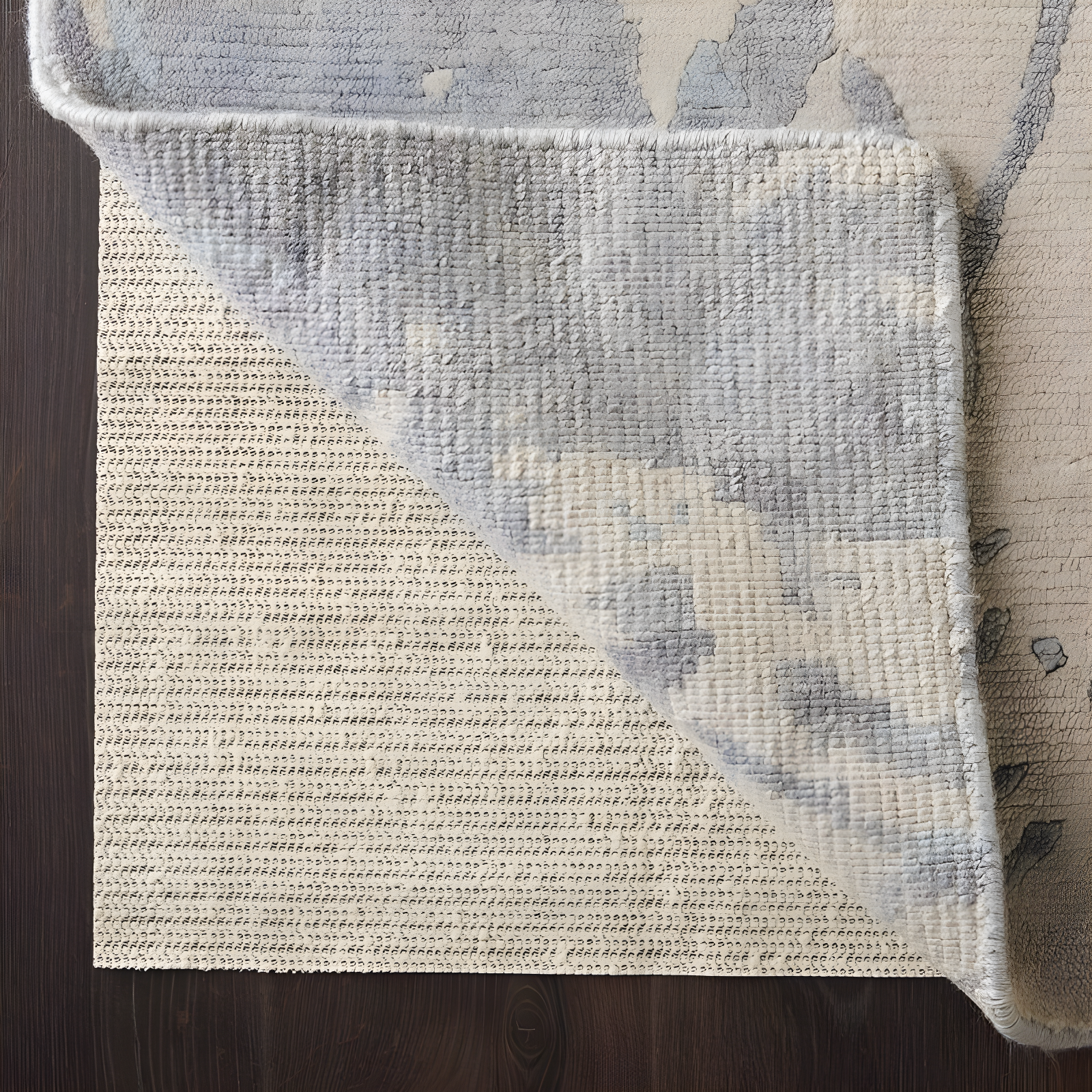 Nourison Shiftloc Ivory Rug Pad PS21 Ivory 3'4" x 5'