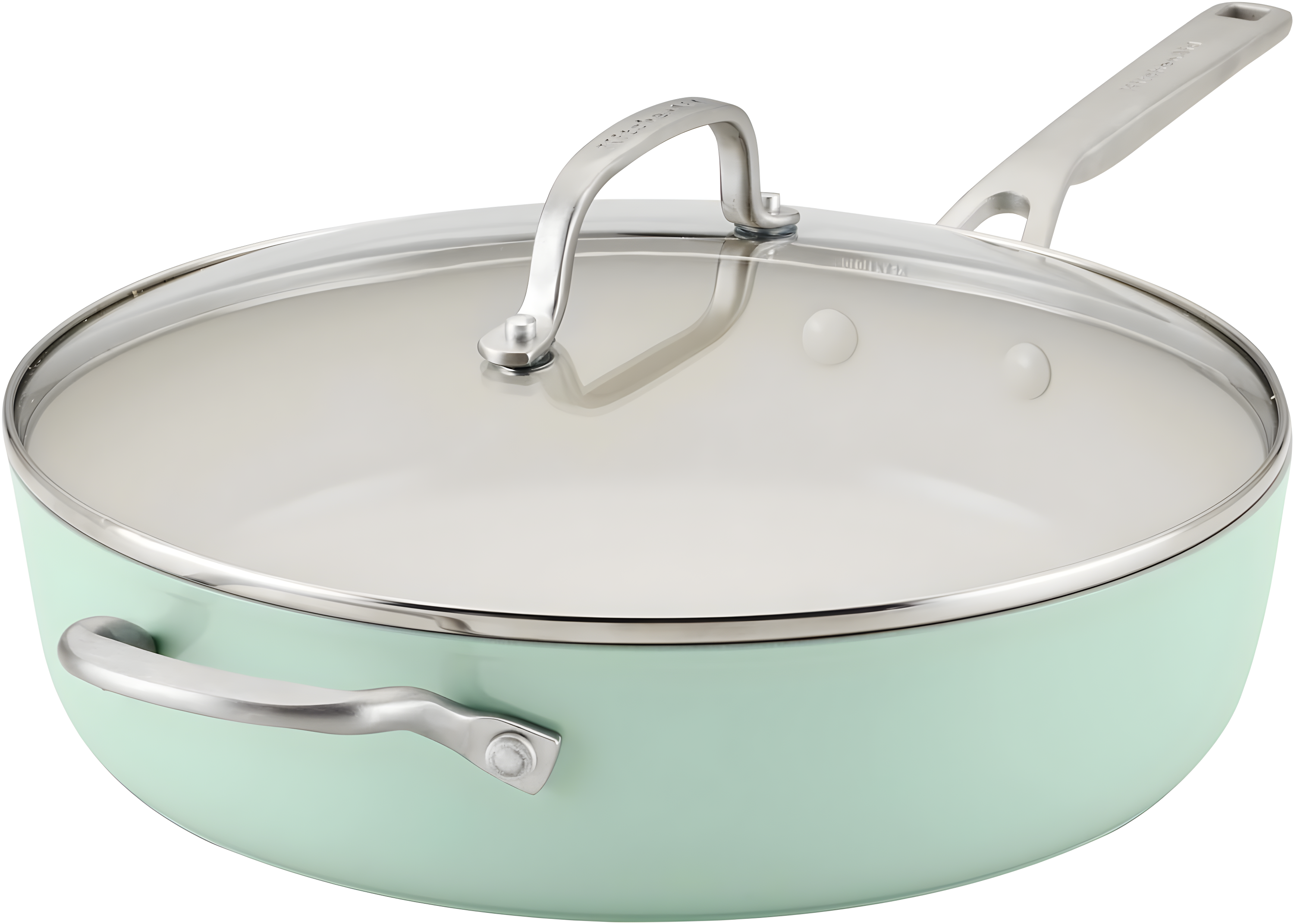 KitchenAid® KitchenAid® Hard Anodized Ceramic Nonstick Saute Pan with Lid, 5 Quart