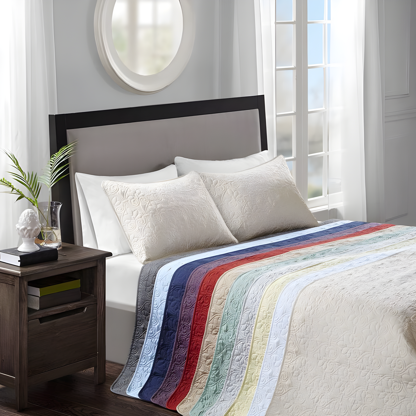 Quebec Reversible Bedspread Set