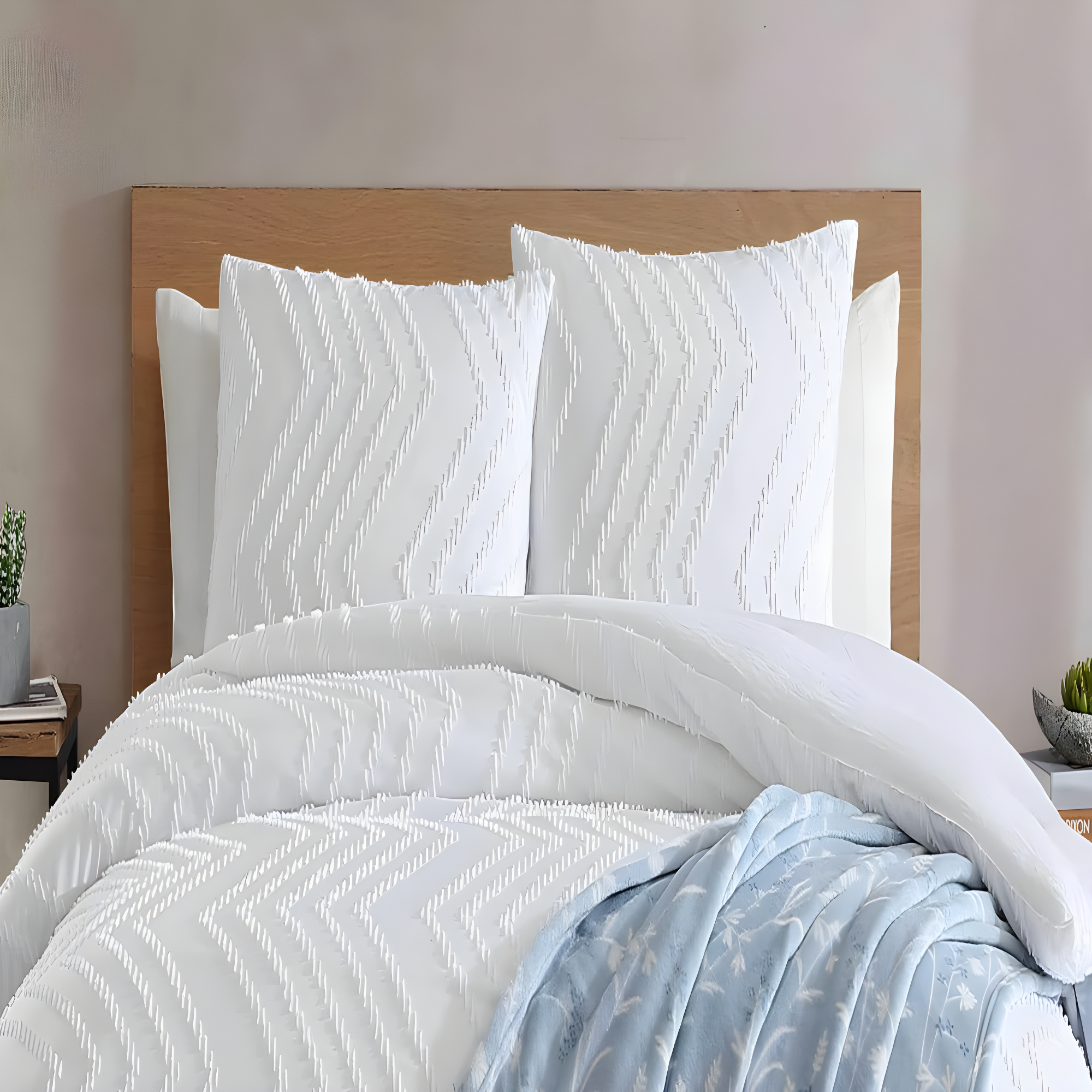 Wrangler Wrangler Prarie Zig Zag White Reversible Comforter Bonus Set