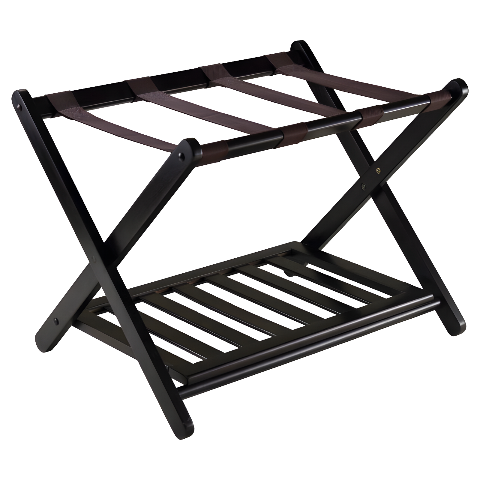 Folding Wood Luggage Rack