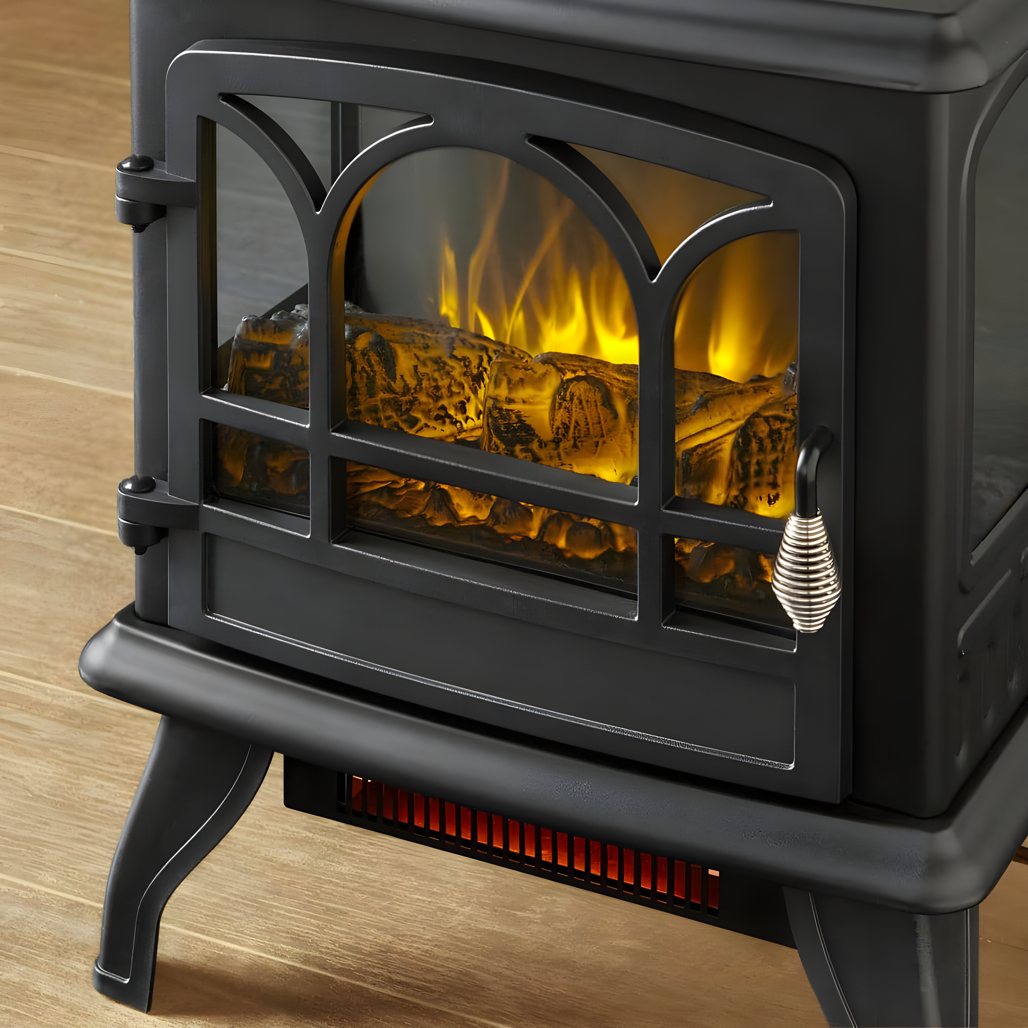 Hampton Bay EST-417-10 1000 sq ft Electric Panoramic Infrared Heating Stove