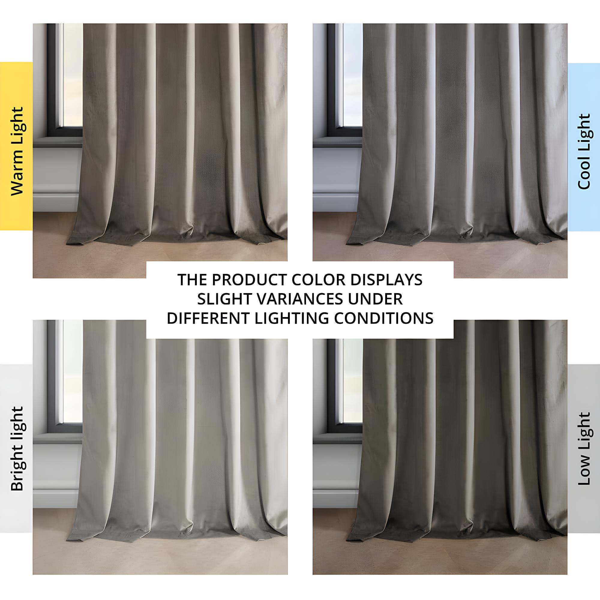 HPD Half Price Drapes Gallery Taupe Heritage Plush Velvet Room Darkening Curtains for Bedroom & Living Room Curtains (1 Panel), Window Curtains 84 inches long, Rod Pocket Curtains & Drapes,50W X 84L