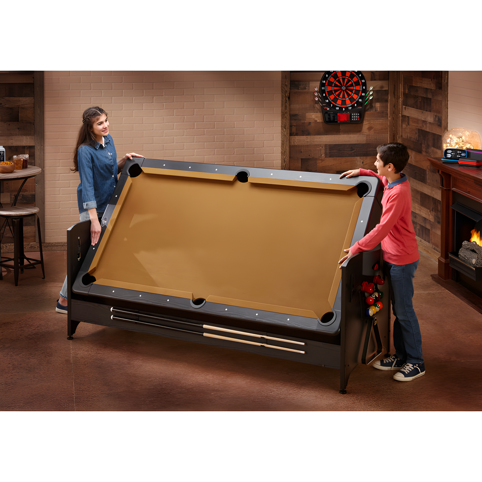 Fat Cat Fat Cat Original 3 in 1 87 Pockey Multi-Game Table
