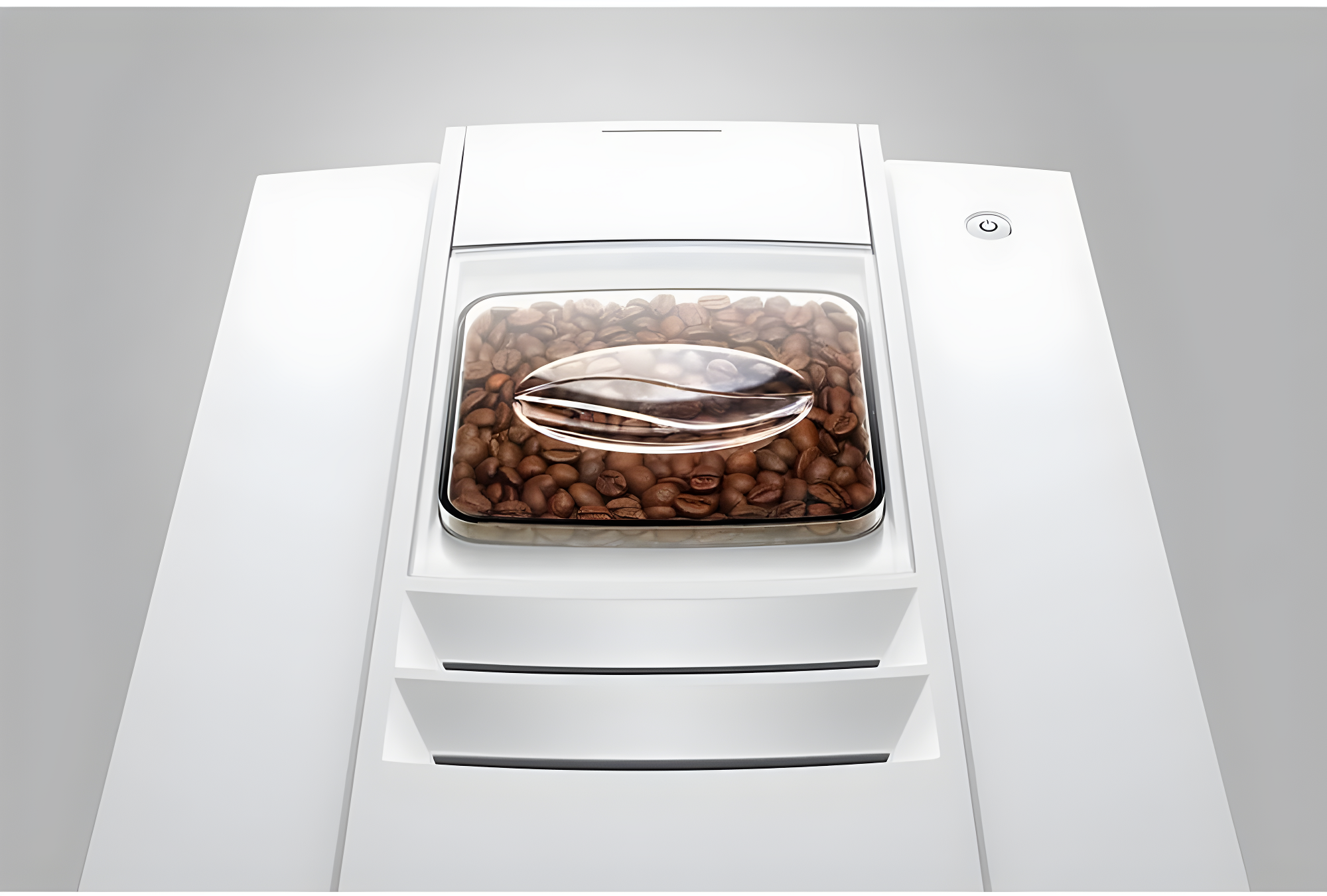 JURA ® E6 Piano White Espresso Machine