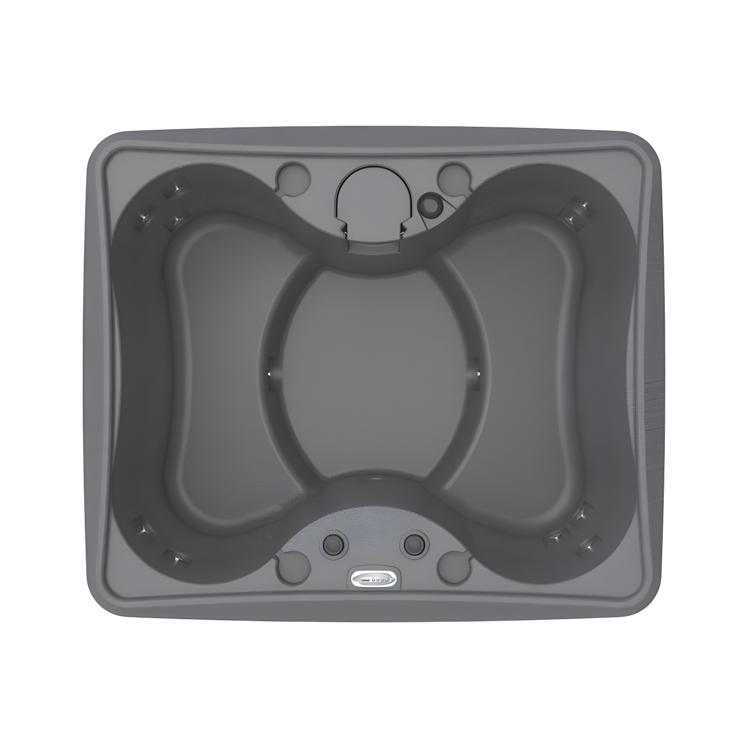 AquaRest Discover AR150 Standard 4-Person 12-Jet Plug & Play Hot Tub with LED Waterfall and Friction Heating