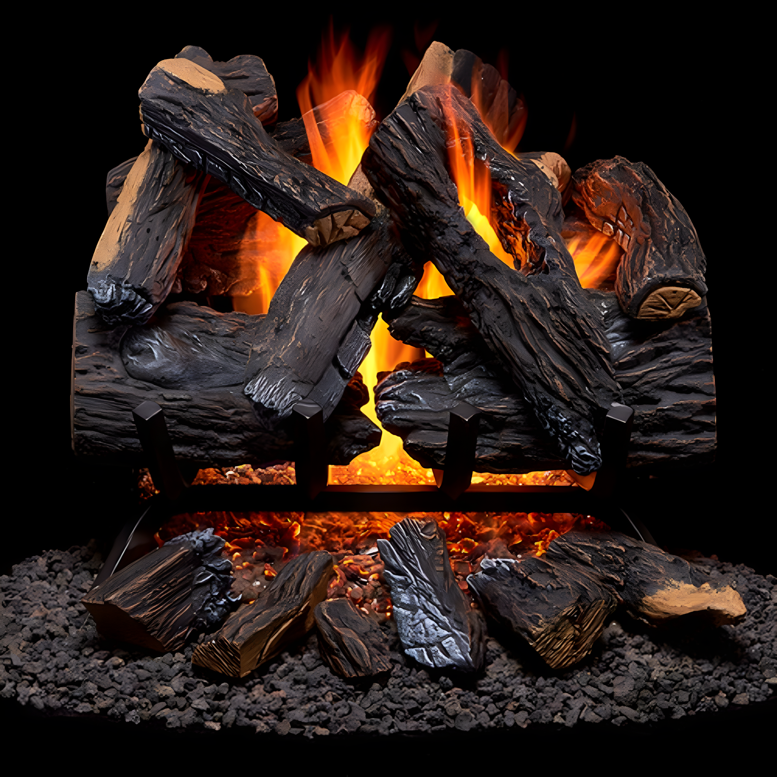 Duluth Forge Duluth Forge Vented Natural Gas Fireplace Log Set