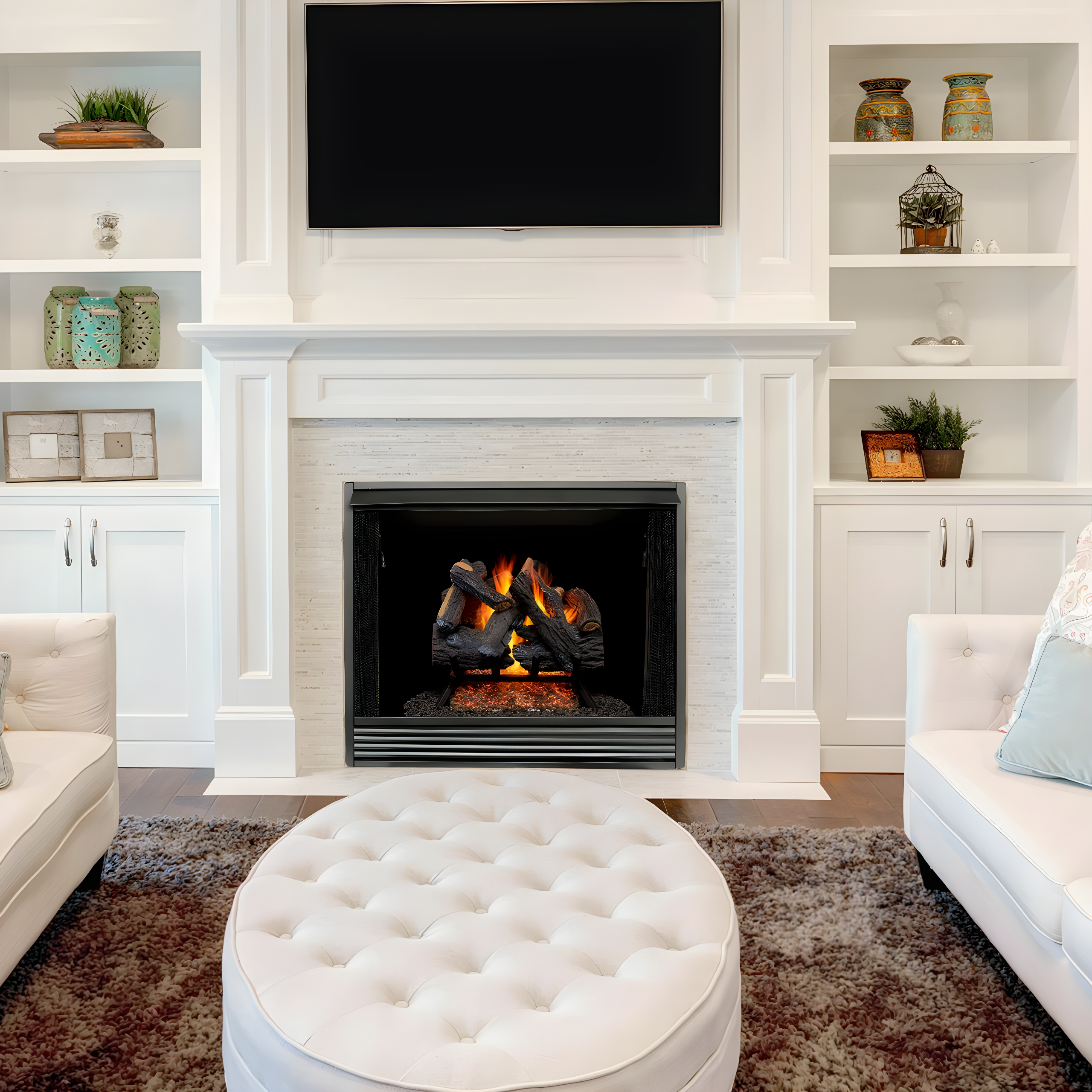 Duluth Forge Duluth Forge Vented Natural Gas Fireplace Log Set