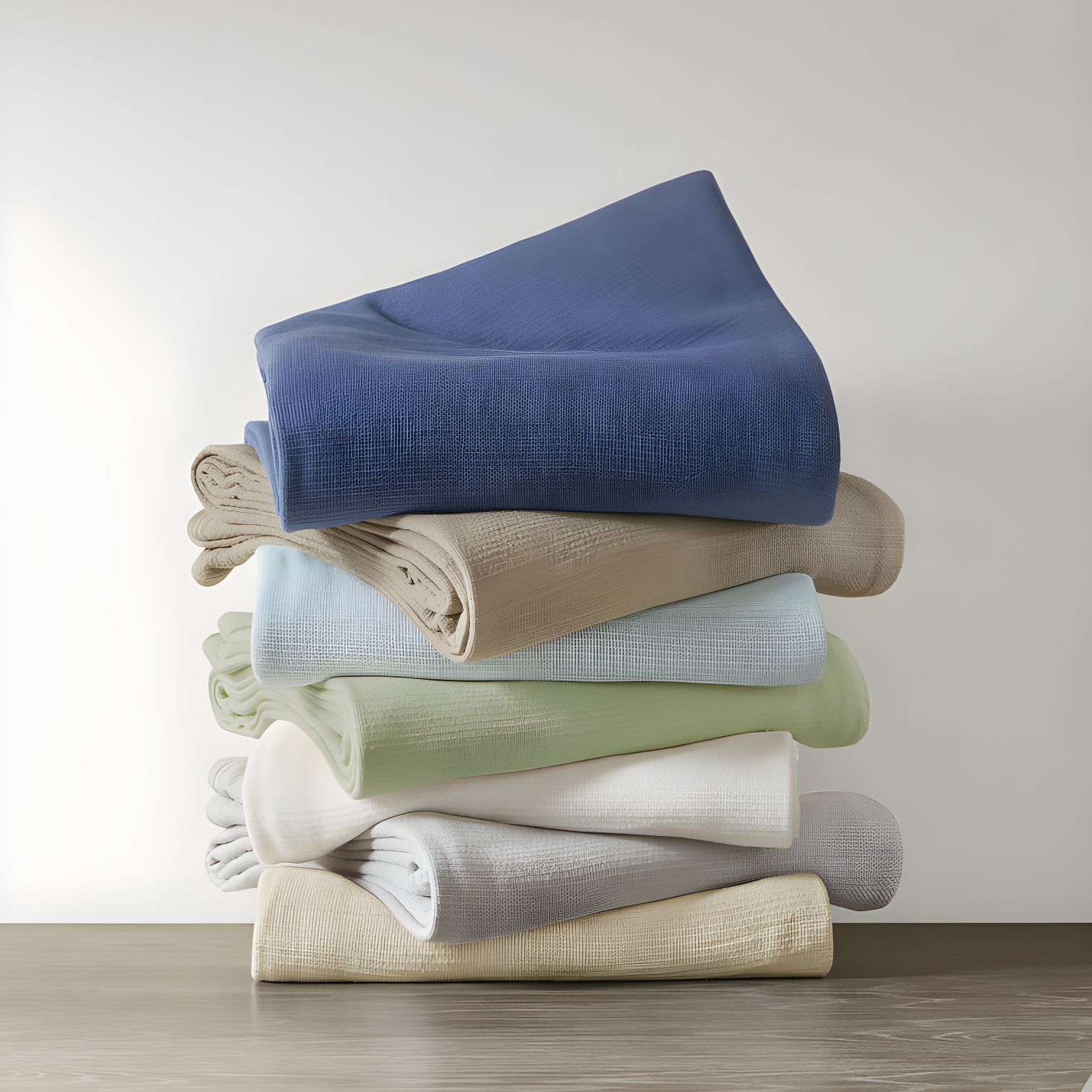 Madison Park Freshspun Basketweave Cotton Blanket
