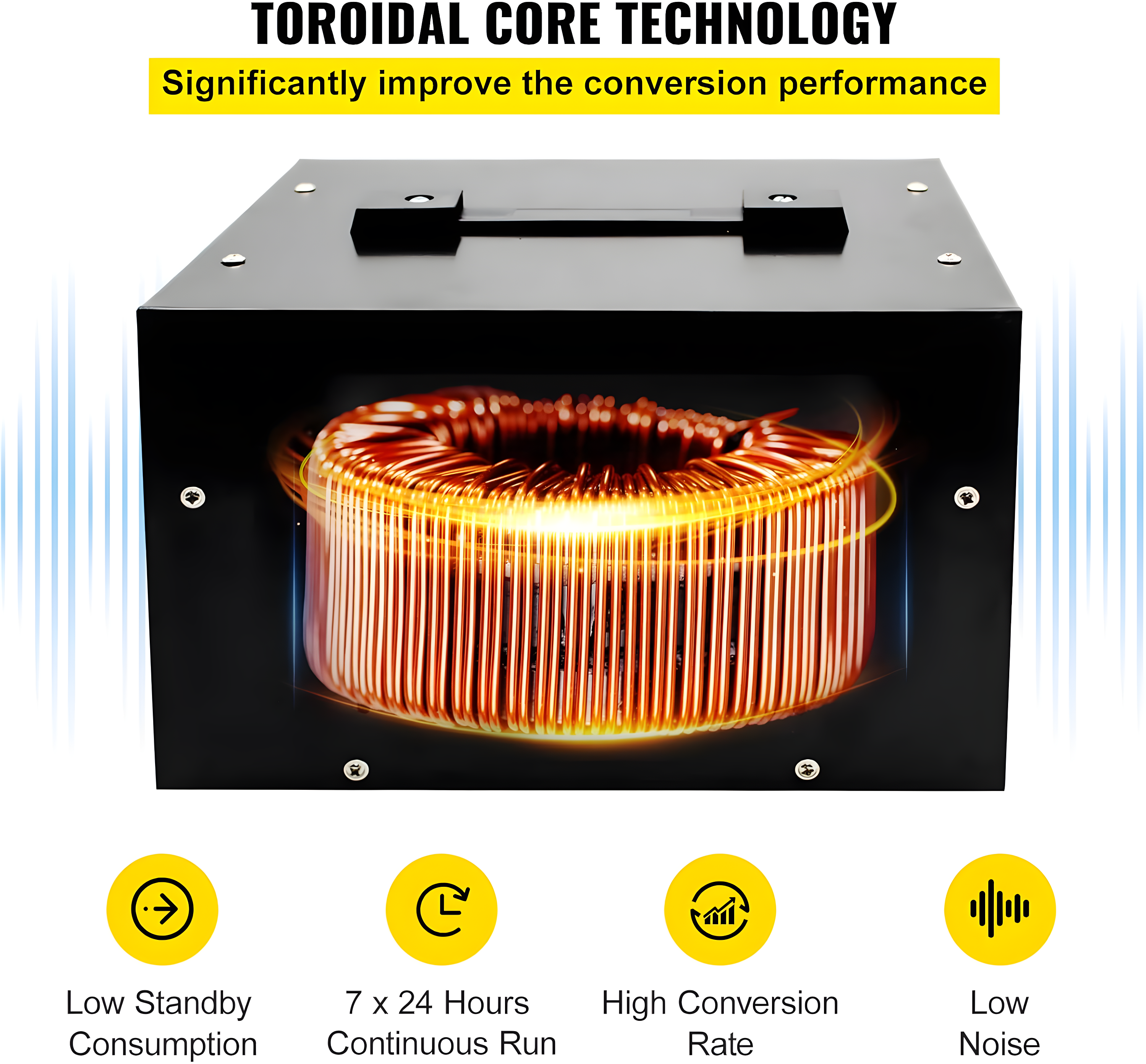 Voltage Converter Transformer, Heavy Duty Step Up/Down Transformer