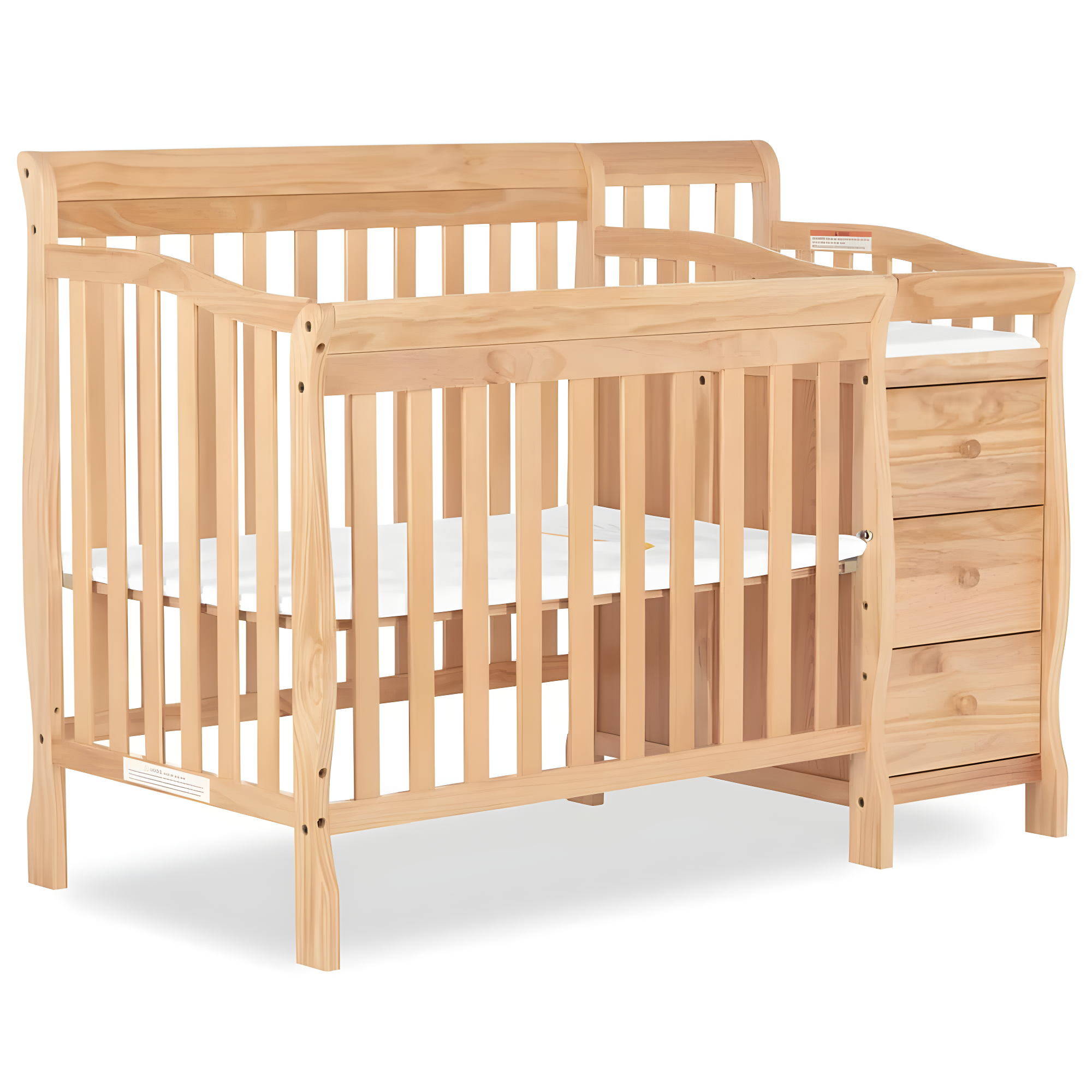 Jayden 4-in-1 Mini Convertible Crib and Changer