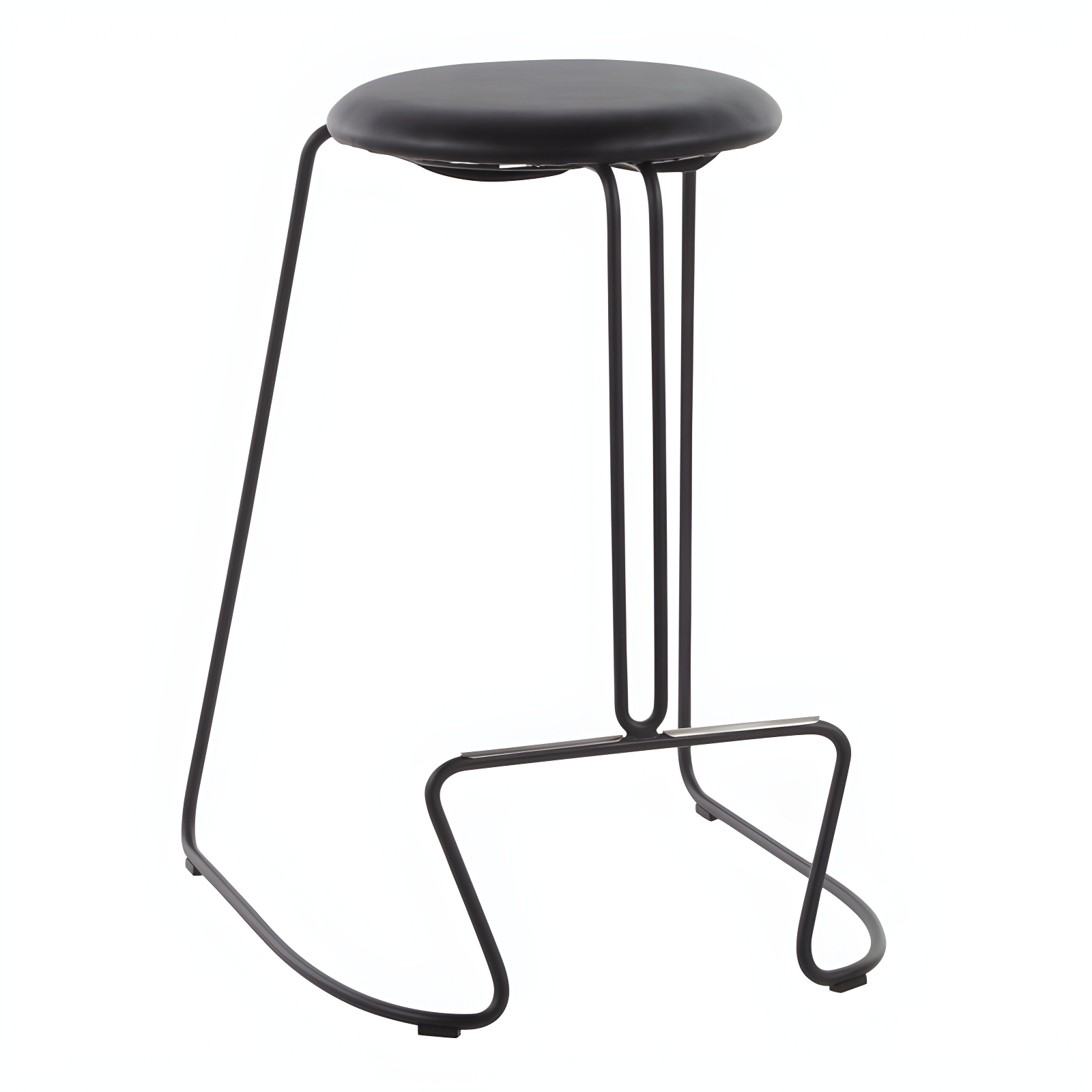 Wenty Upholstered Counter Stool with Metal Frame (Set of 2)
