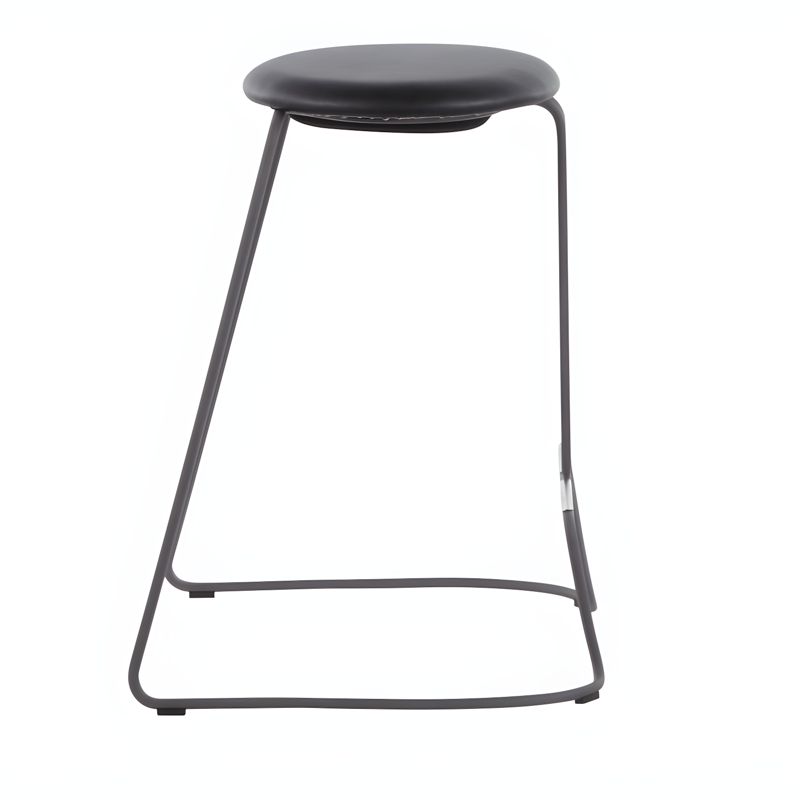 Wenty Upholstered Counter Stool with Metal Frame (Set of 2)
