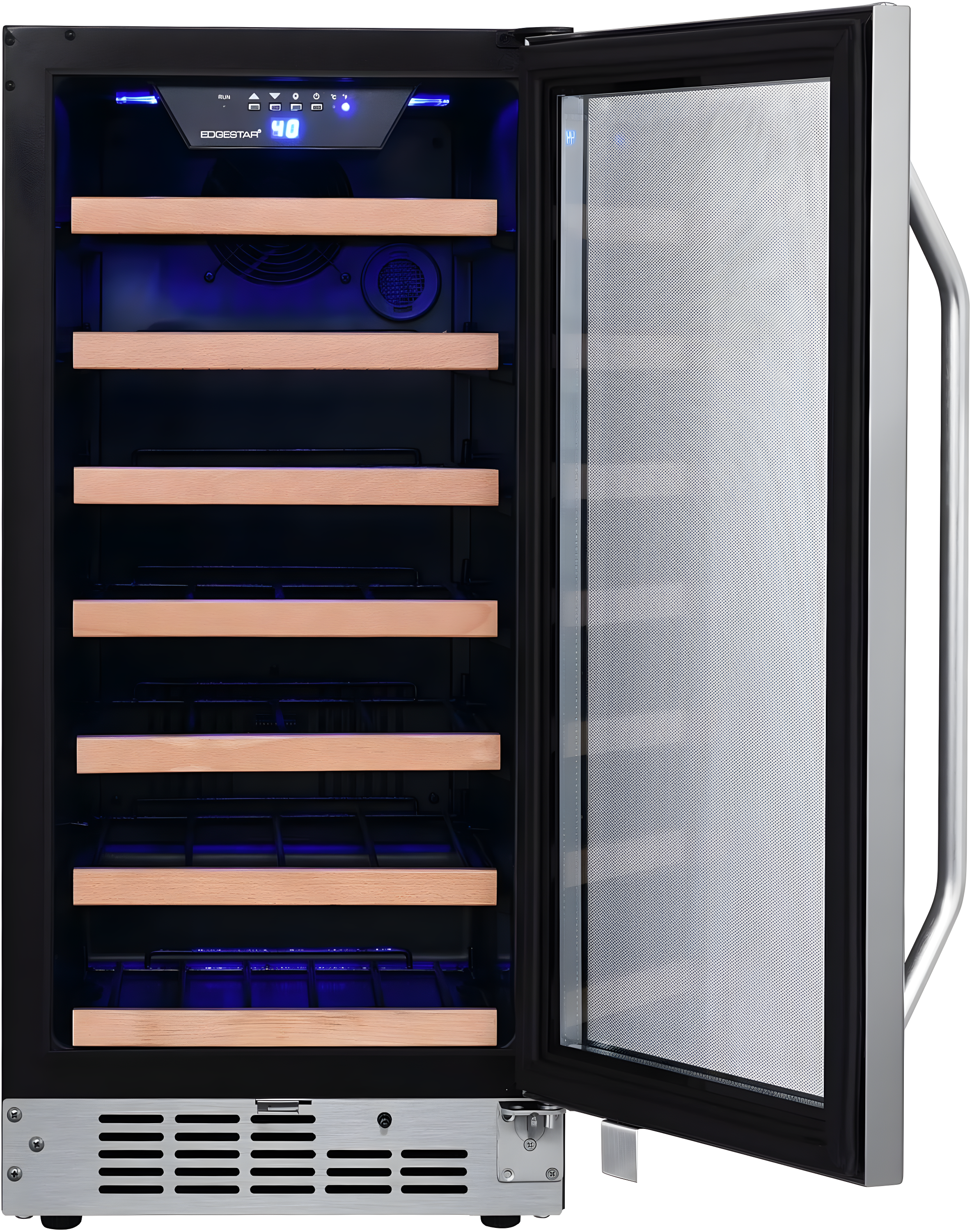 EdgeStar EdgeStar Single Zone 15'' Built-In 30 Bottle Wine Refrigerator with Reversible Door