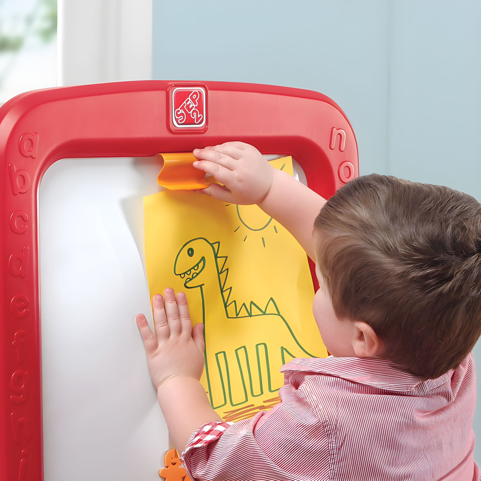 Step2 Step2 All Around Red Easel for Two Folding Board Easel