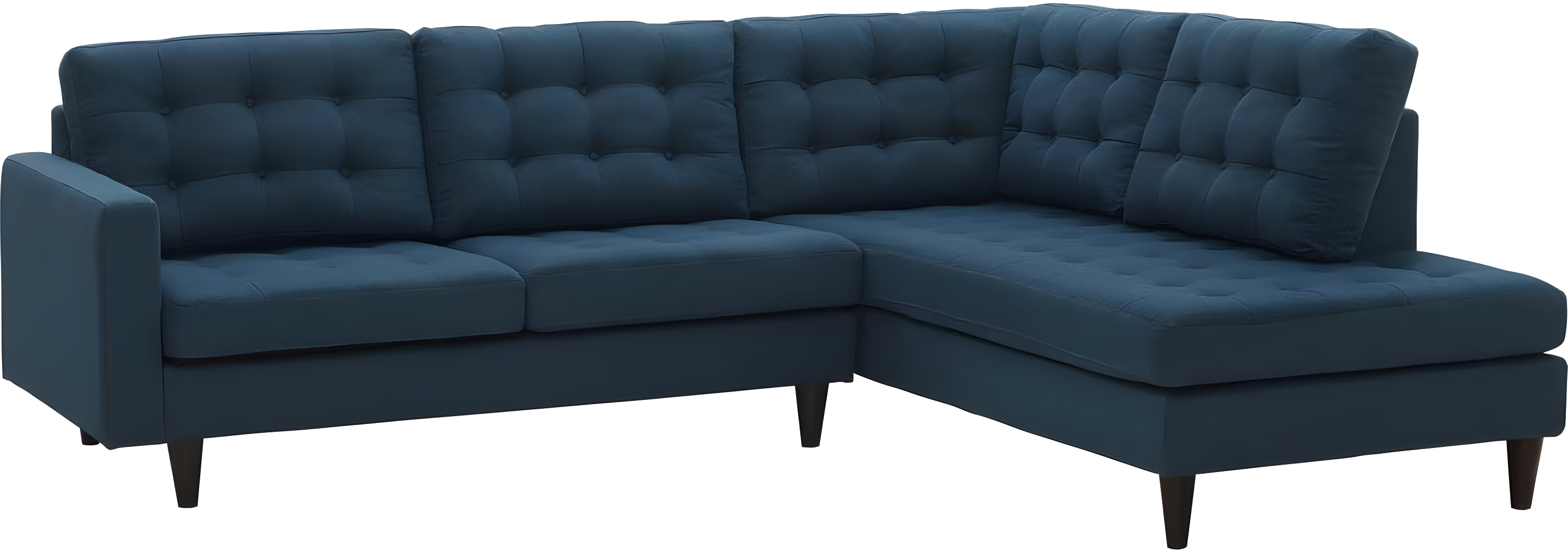 Modway Empress 2 Piece Upholstered Fabric Sectional