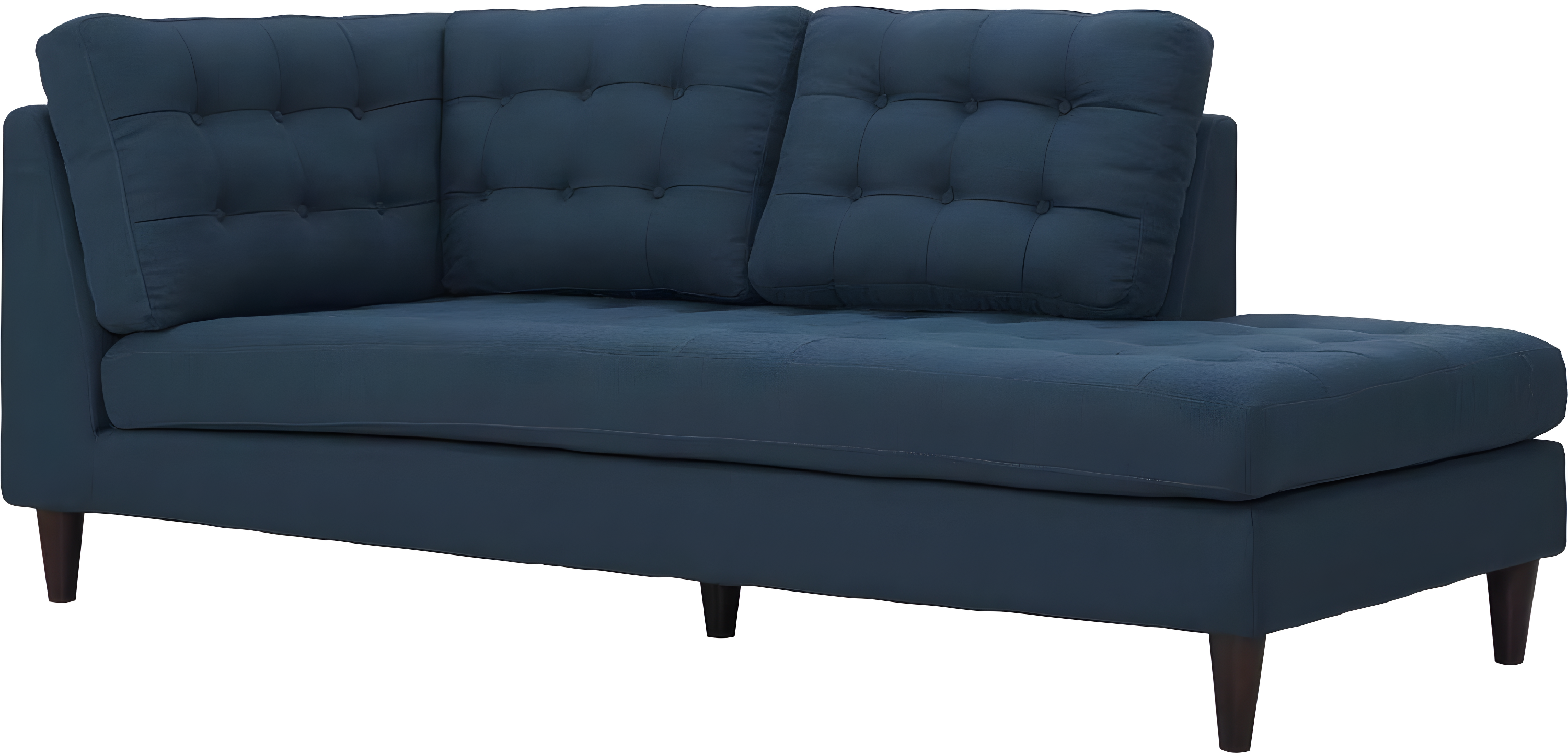 Modway Empress 2 Piece Upholstered Fabric Sectional