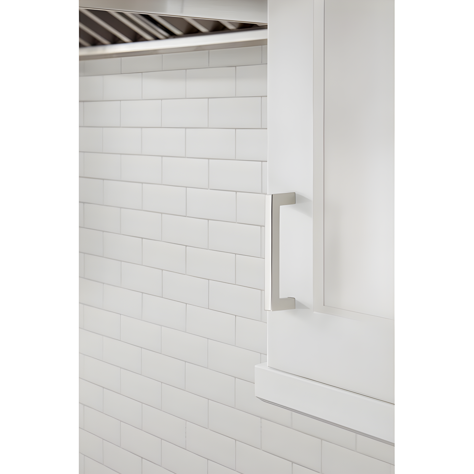 Amerock Monument 3-3/4 inch (96mm) Center-to-Center Polished Chrome Cabinet Pull