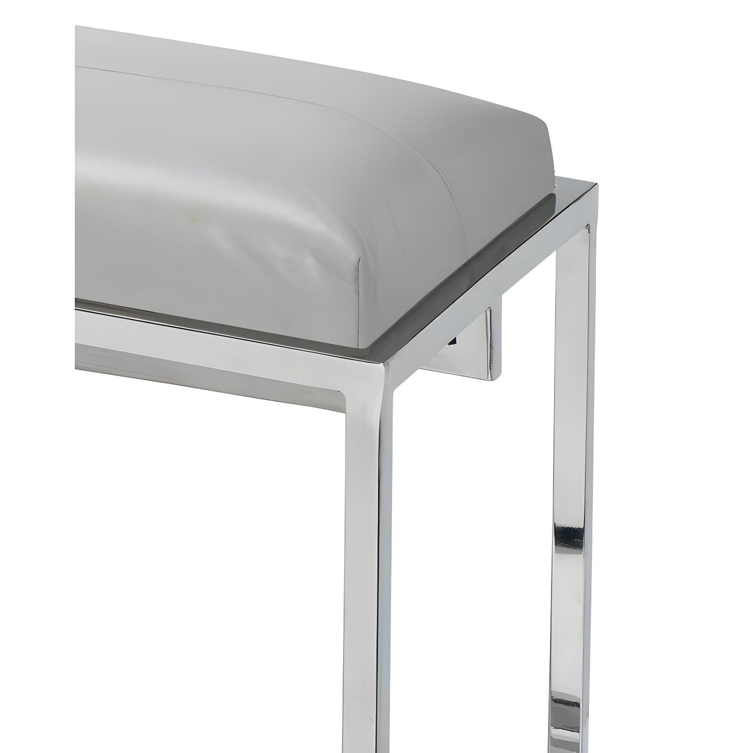 Shelby Genuine Leather Upholstered Bench