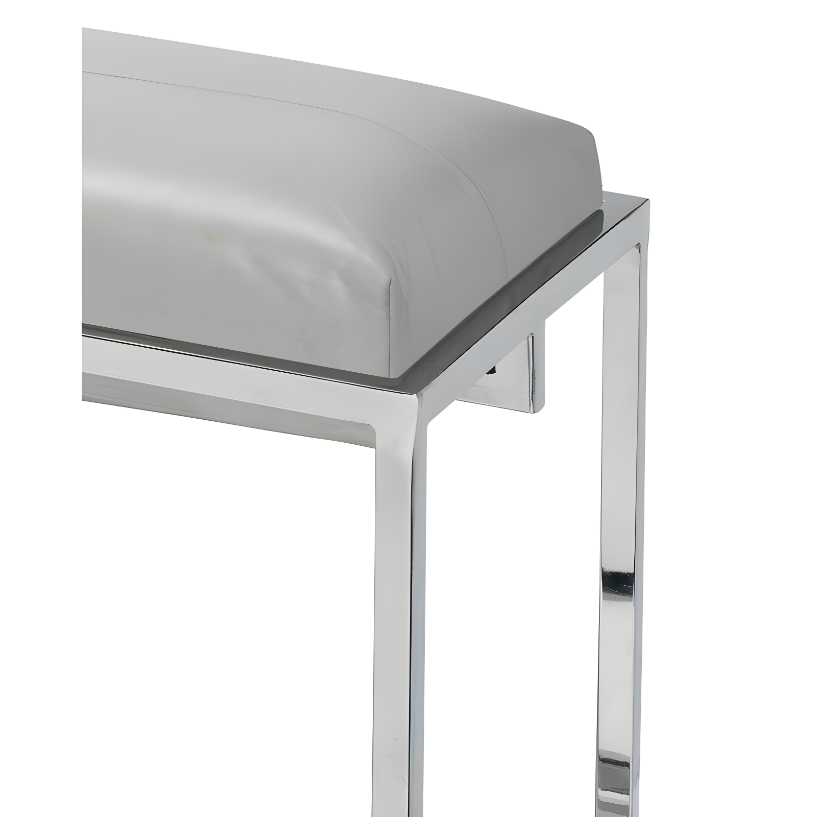 Shelby Genuine Leather Upholstered Bench