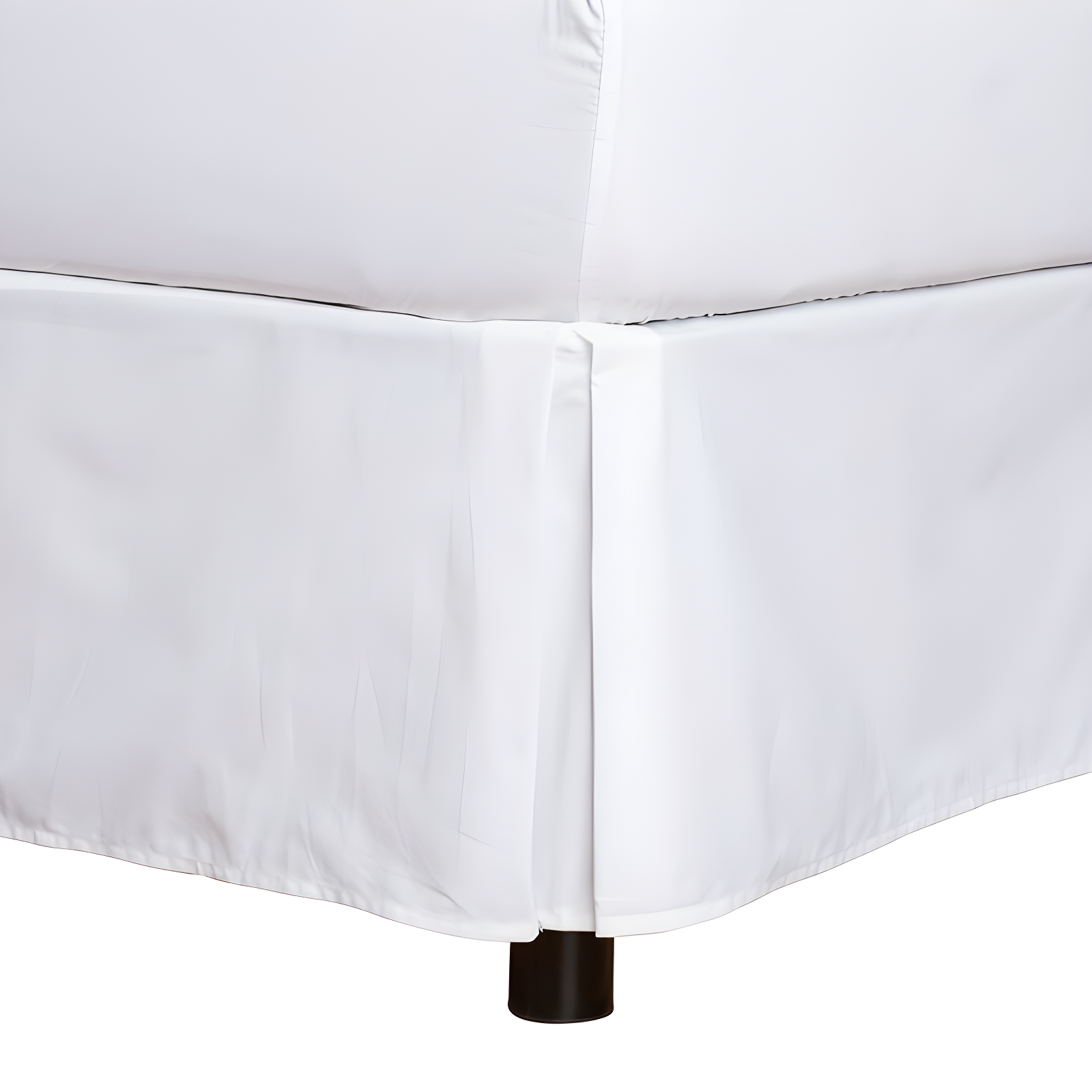 Fresh Ideas Fresh Ideas Tailored Poplin Bed Skirt, 14" Drop Length