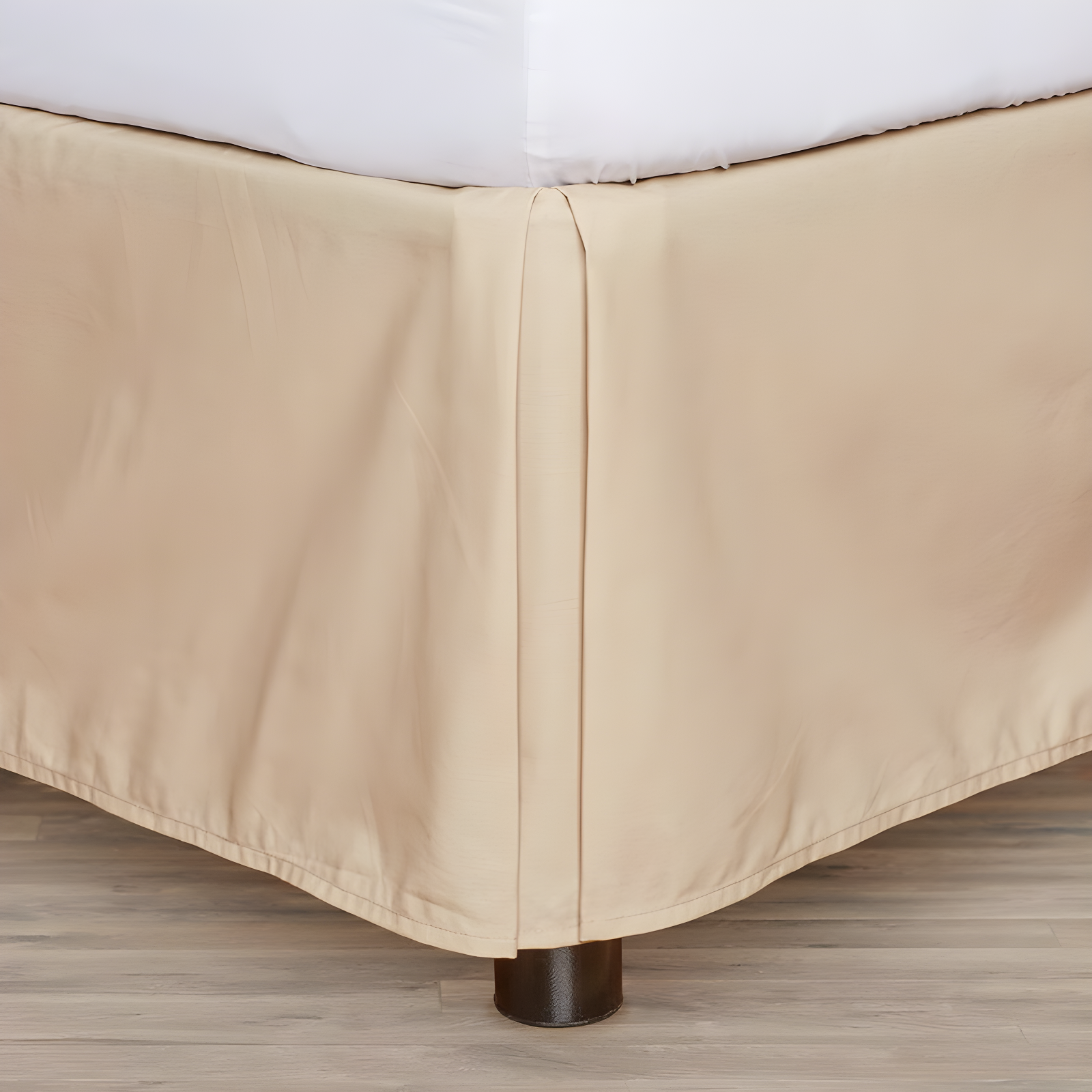 Fresh Ideas Fresh Ideas Tailored Poplin Bed Skirt, 14" Drop Length