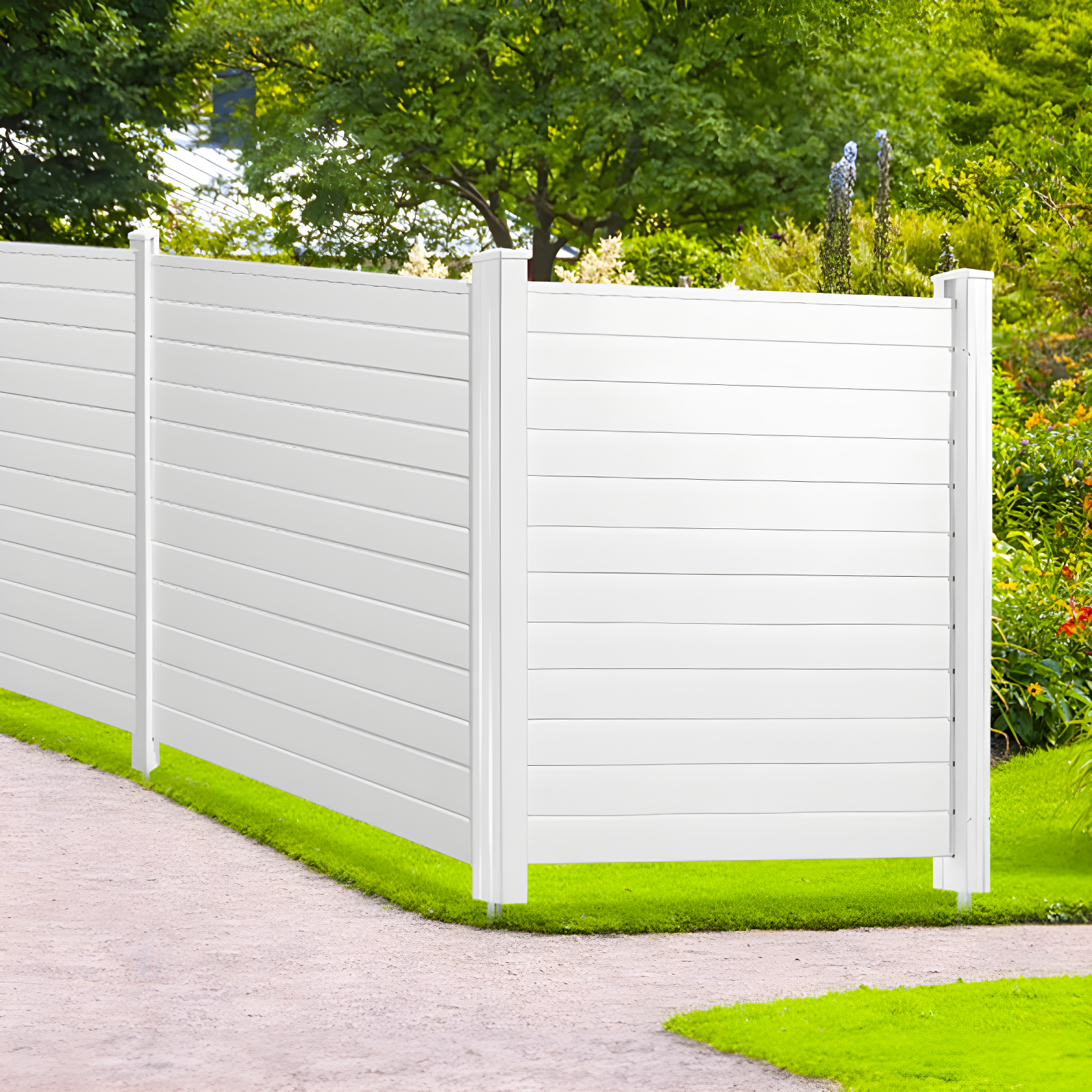 VEVOR 4 ft. H x 4 ft. W Outdoor Privacy Screens 4 Panels
