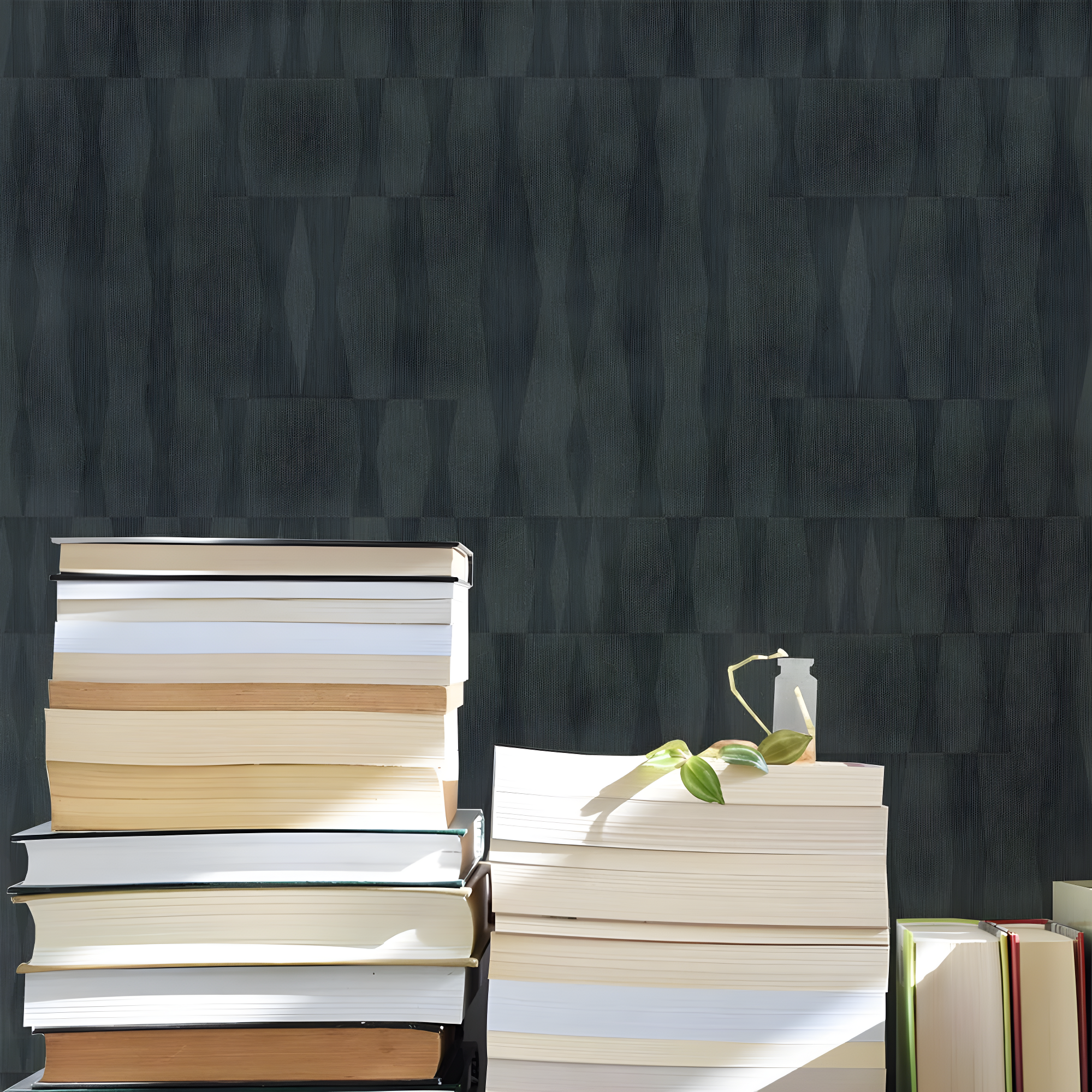 Mirin Peel + Stick Wallpaper - Textured Seagrass