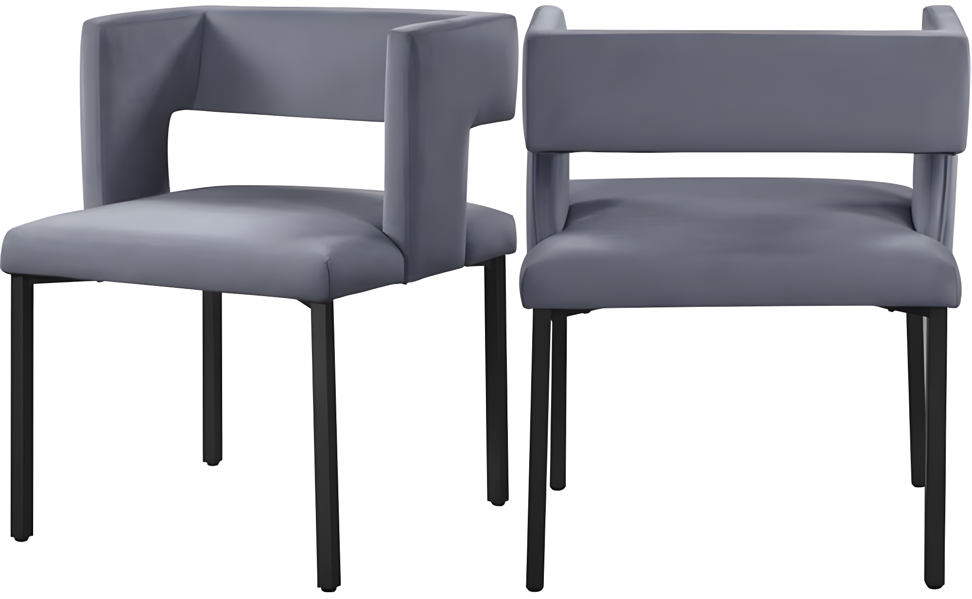 Inga 19'' H Velvet Upholstered Side Chair