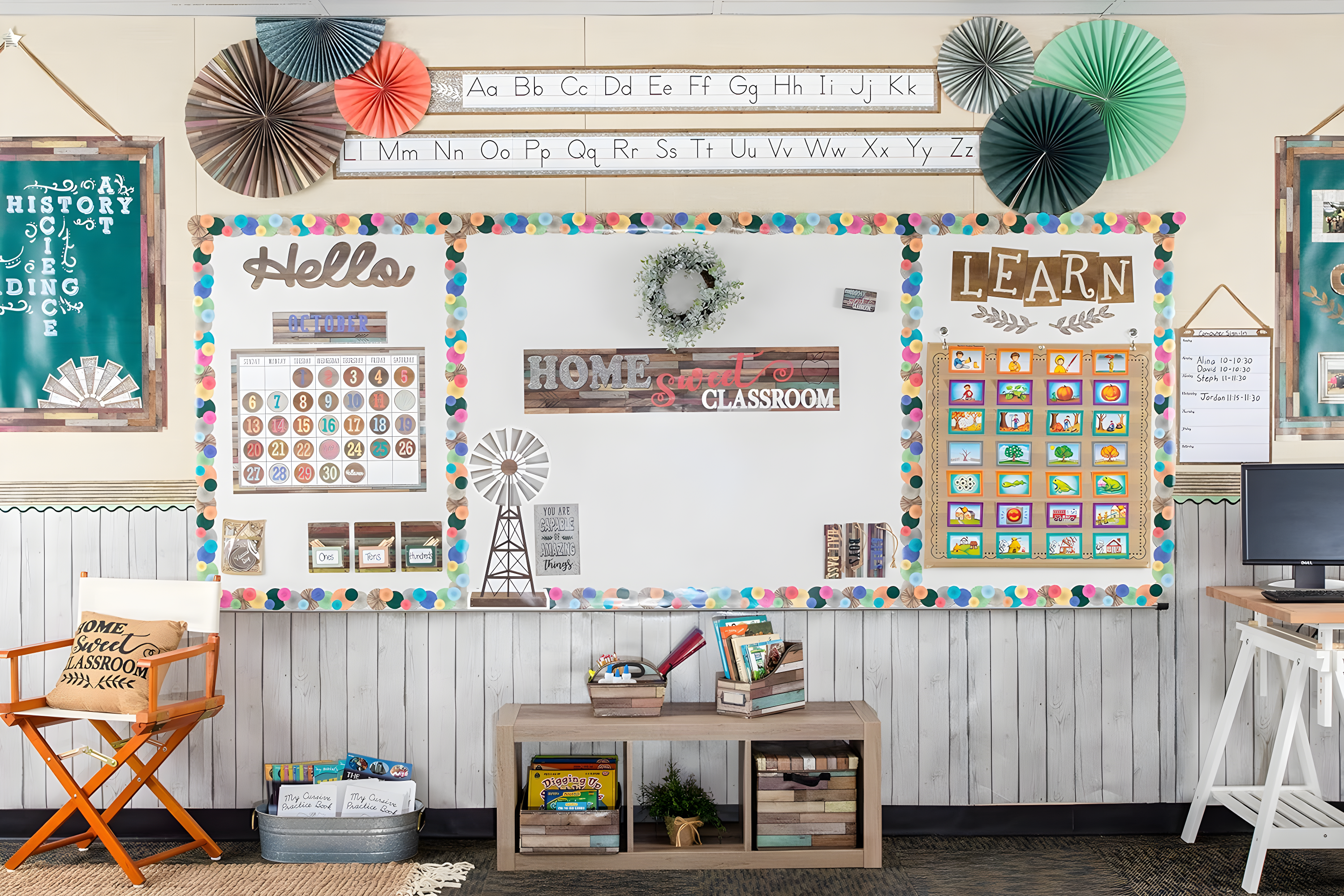 Teacher Created Resources Home Sweet Classroom Fans 3 Packs (TCR77398)