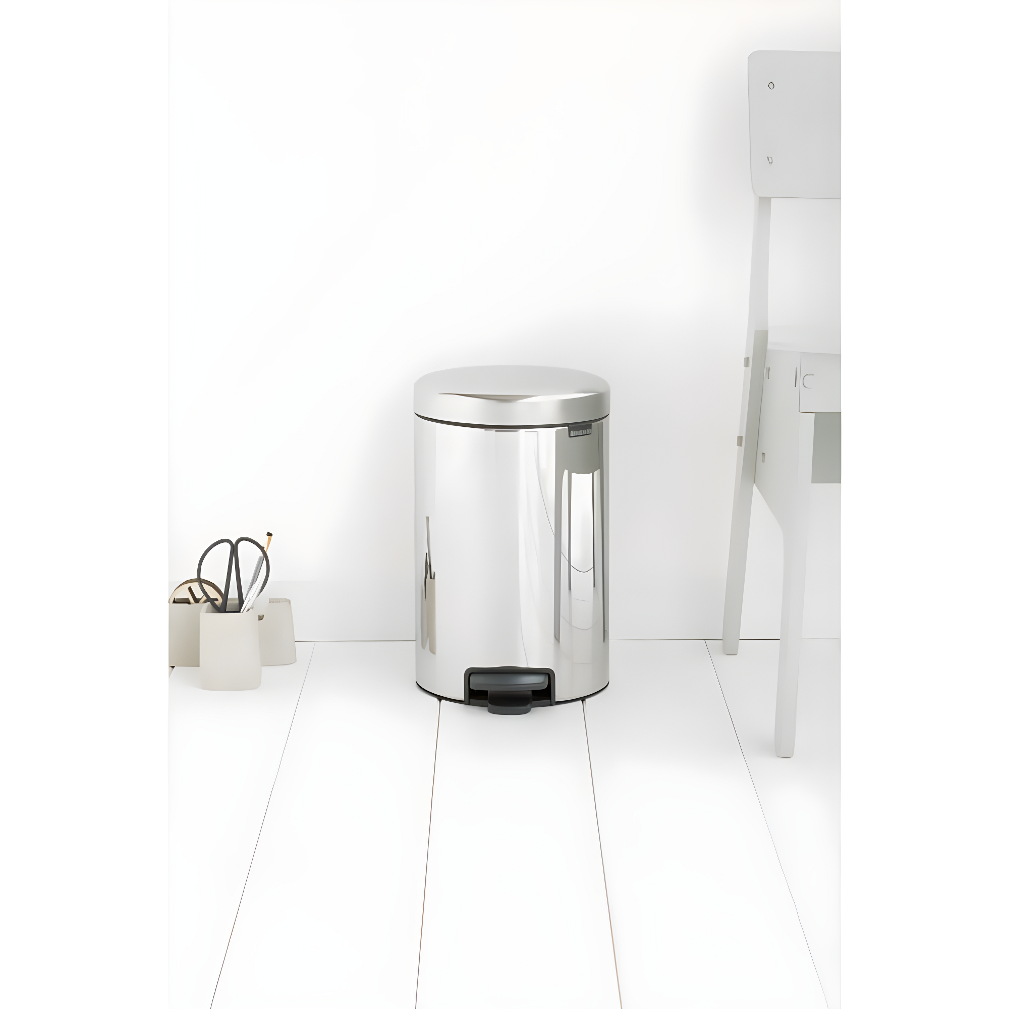 Brabantia Newicon Step On Trash Can, 3.2 Gallon (12 Liter)