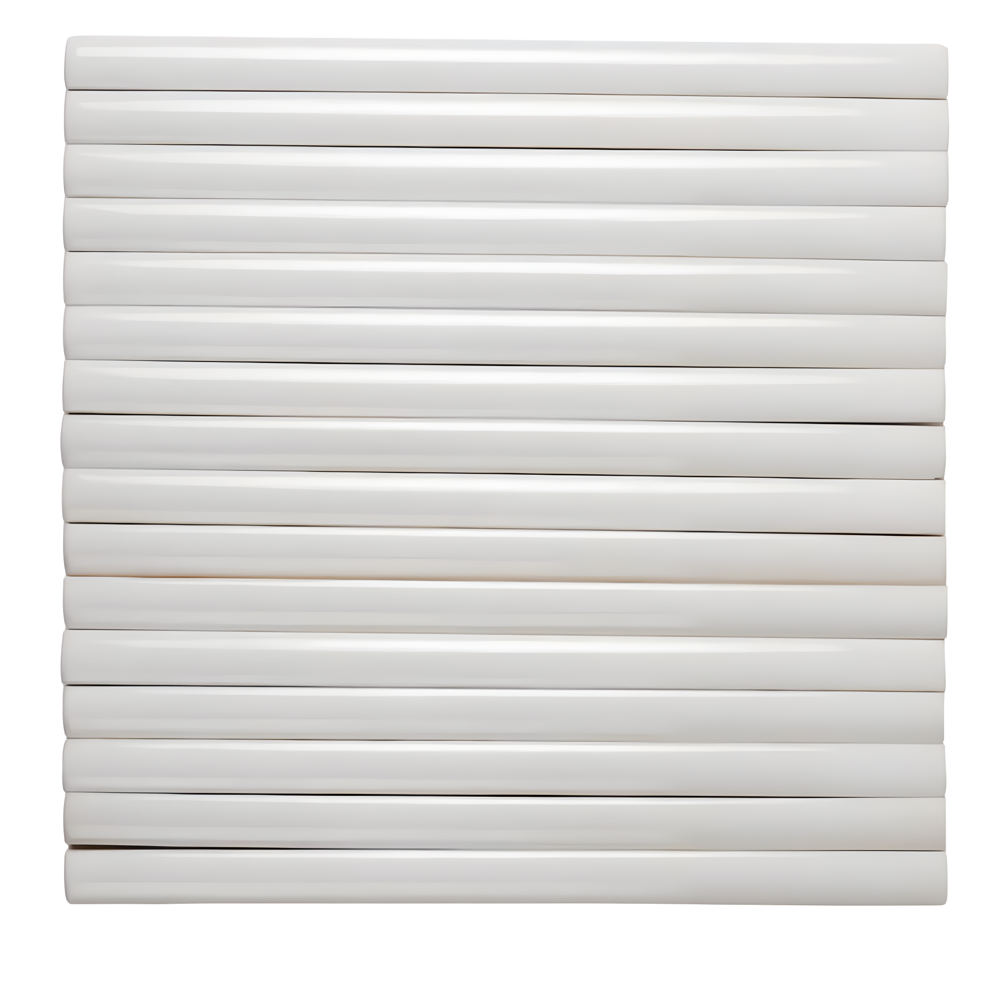 Apollo Tile Silken 7.9'' L x 0.5'' W Ceramic Round Tile Trim (Set of 10)
