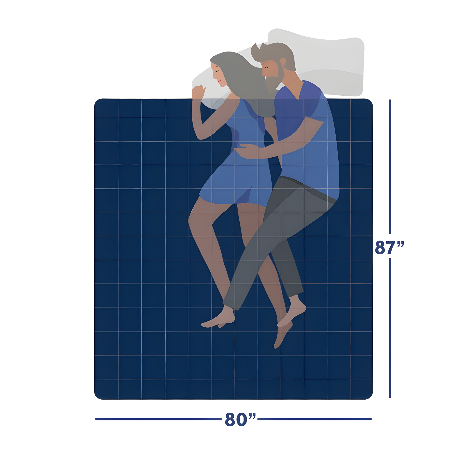Cotton Twill Weighted Blanket