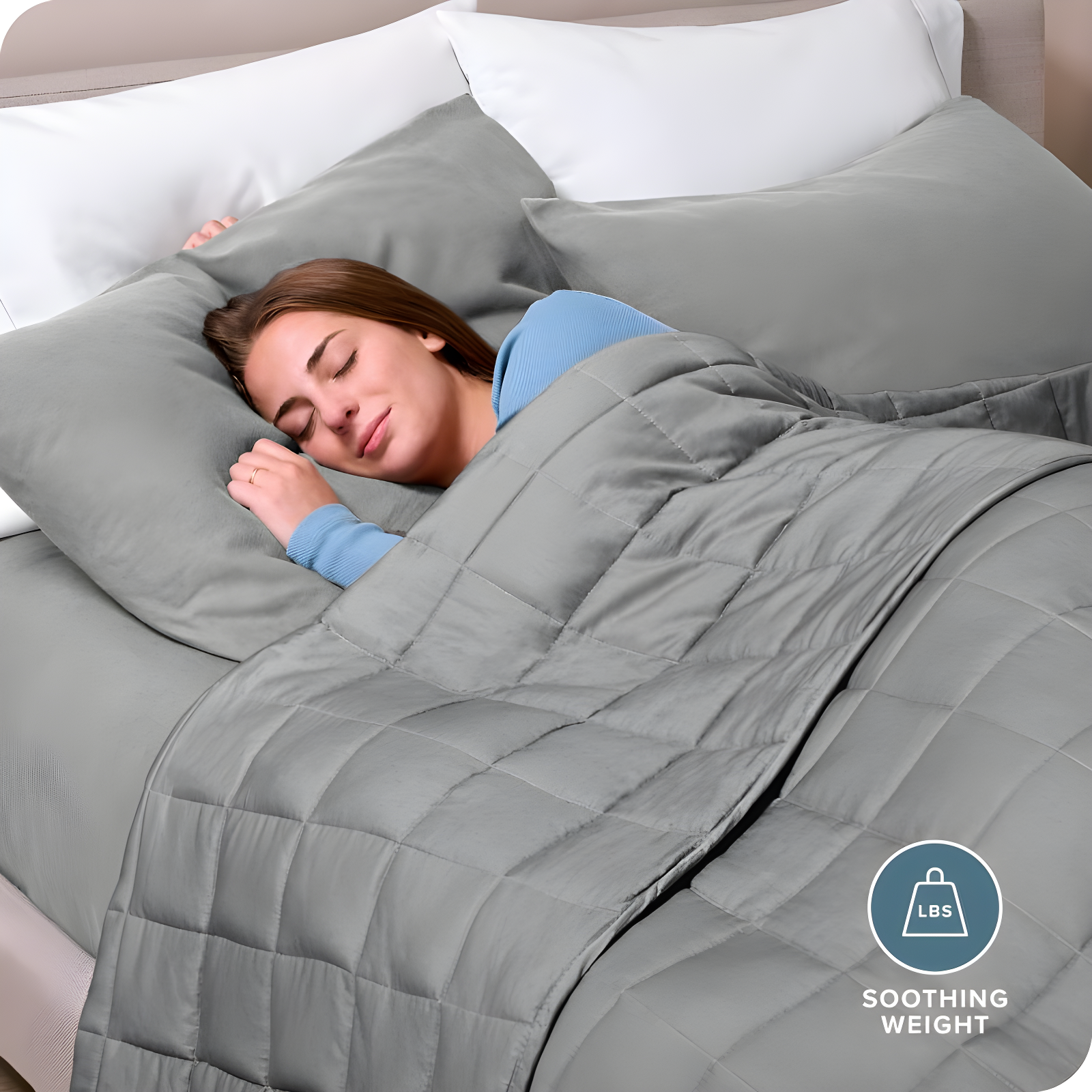 Cotton Twill Weighted Blanket