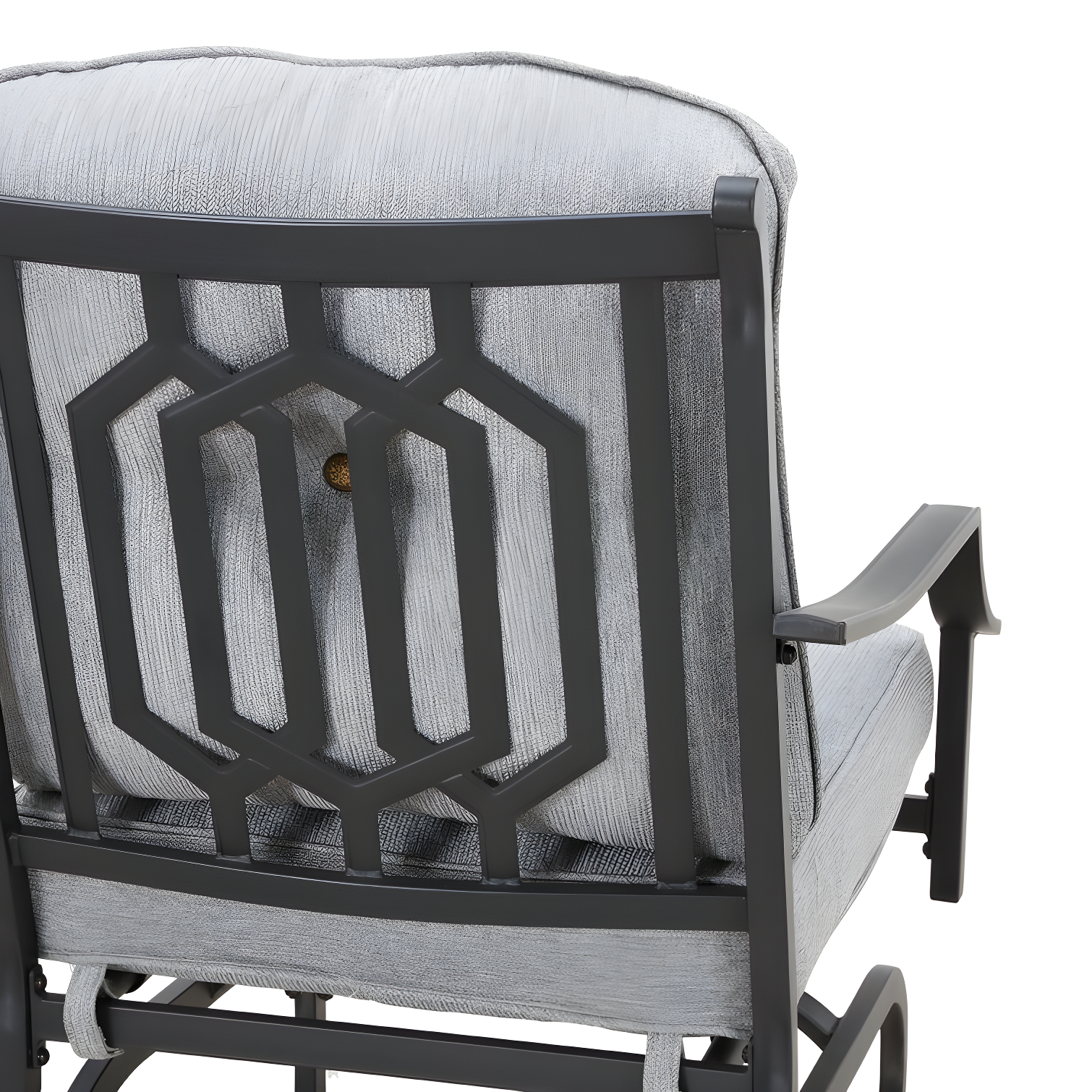 Metal 5 - Person Sofa Seating Group with Cushions
