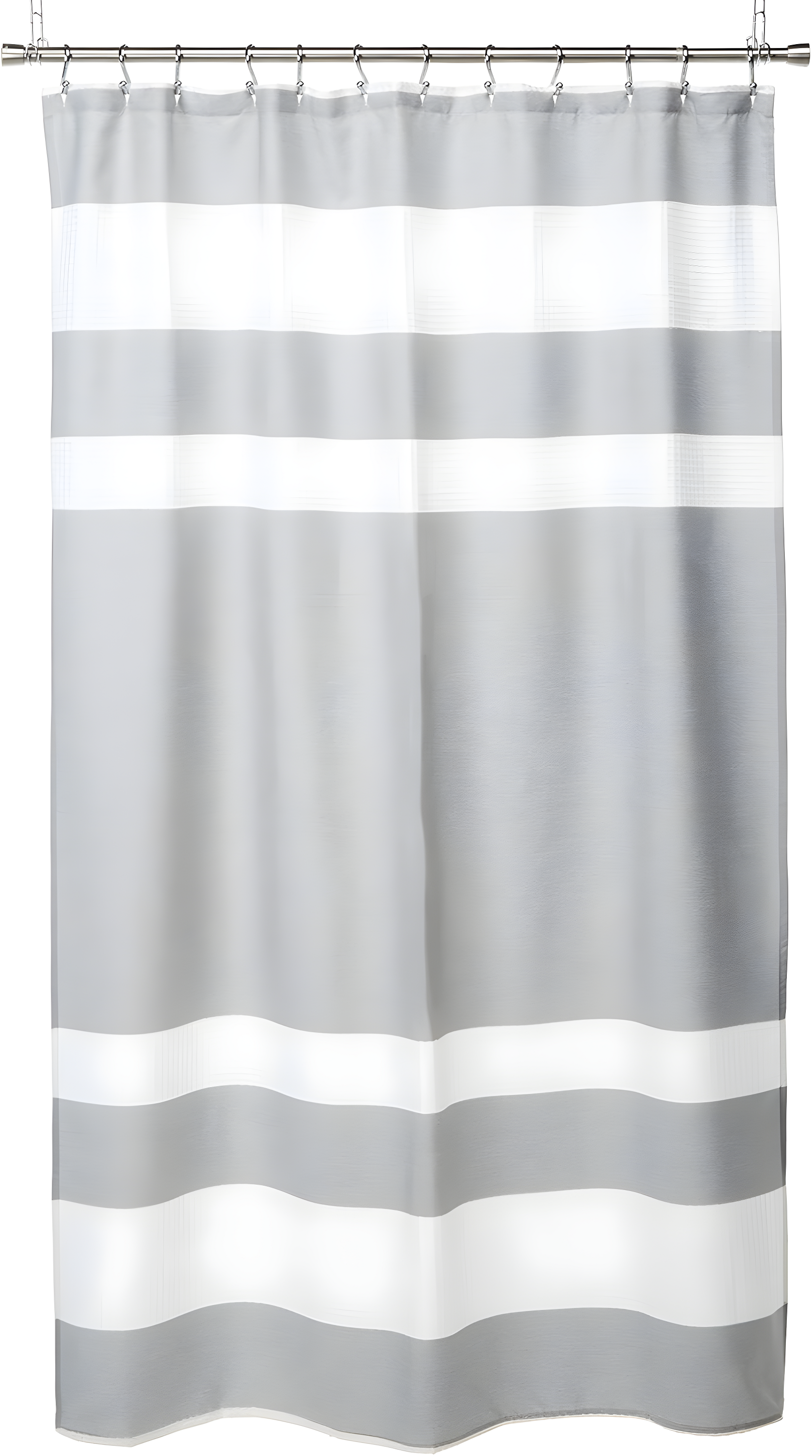 Spa Waffle Shower Curtain with 3M Treatment