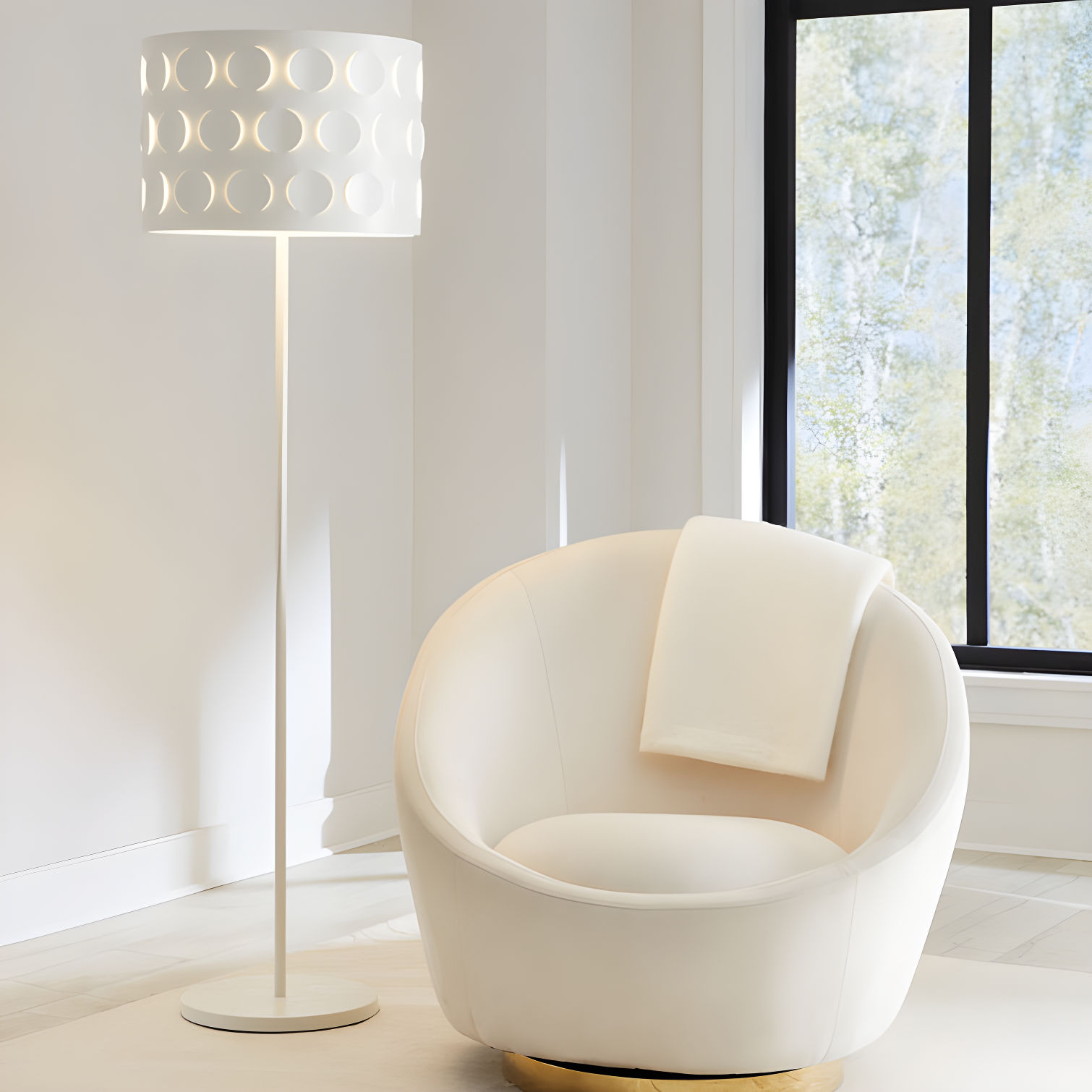 kate spade new york Dottie 62'' Traditional Floor Lamp