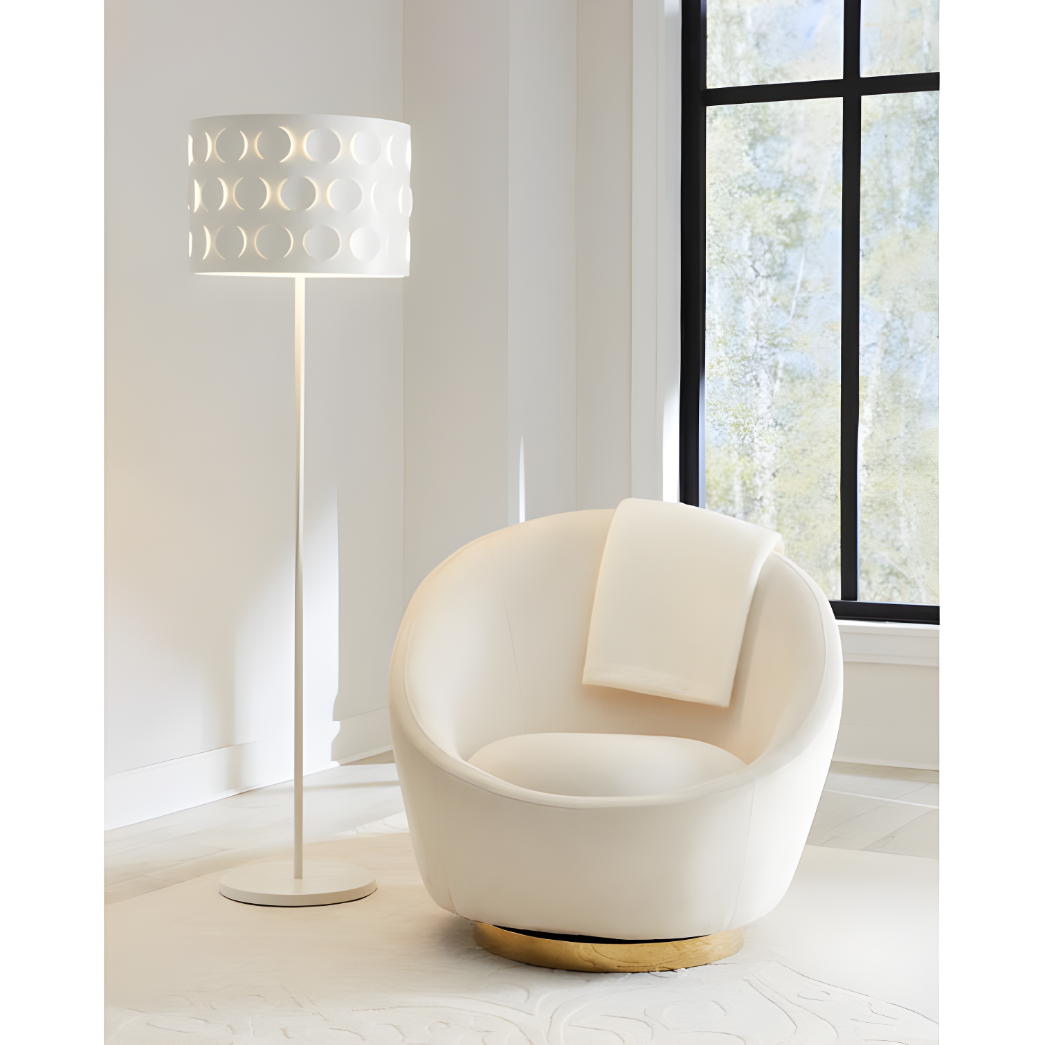 kate spade new york Dottie 62'' Traditional Floor Lamp