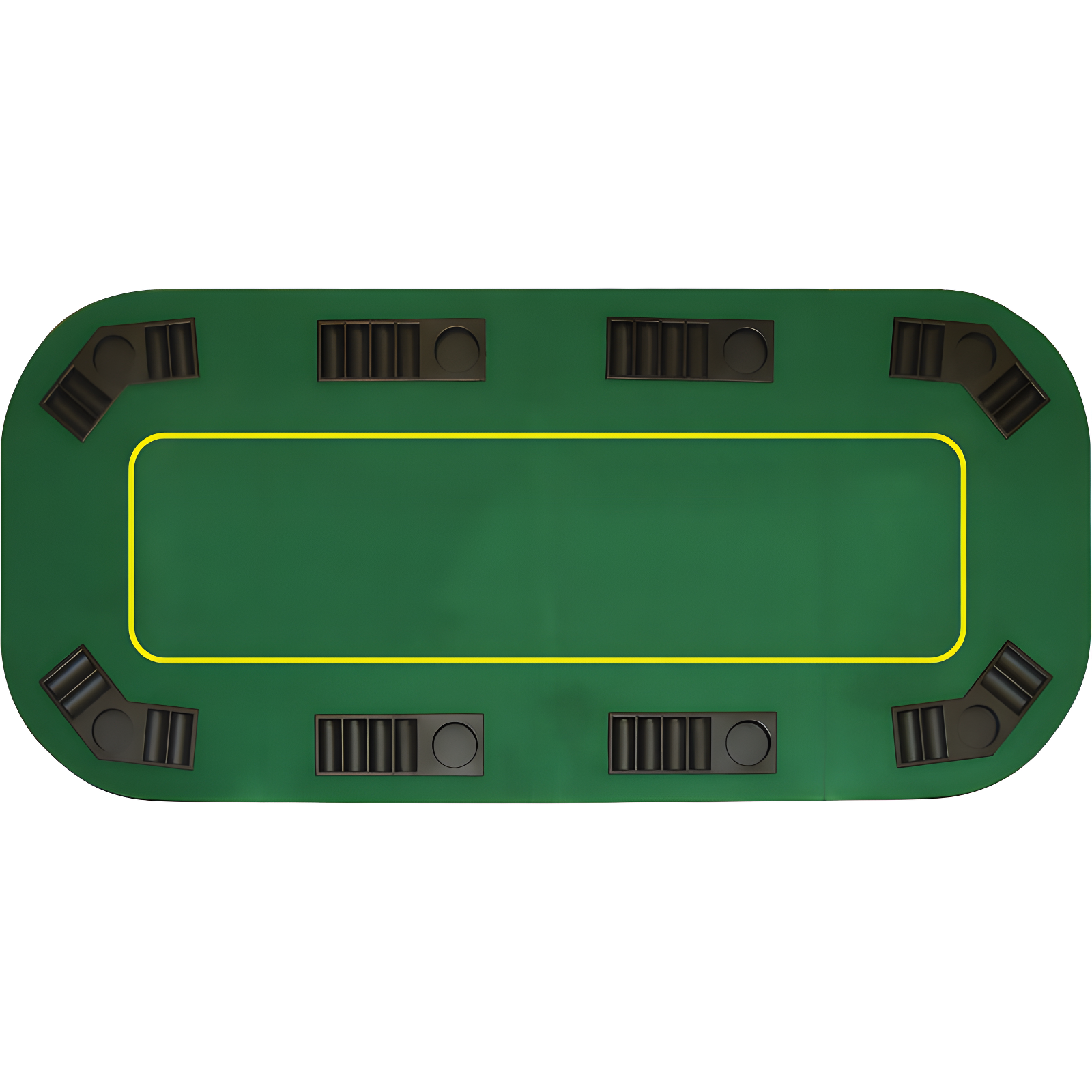 Trademark Global Trademark Global Wood Poker Table Cover