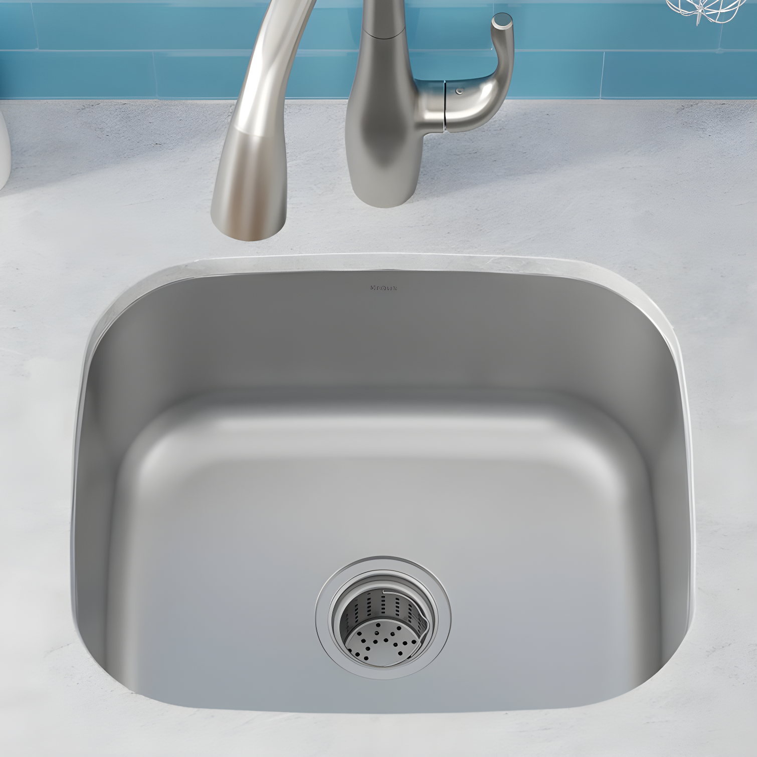 KRAUS Premier Undermount Single Bowl 18-Gauge Stainless Steel Kitchen Sink