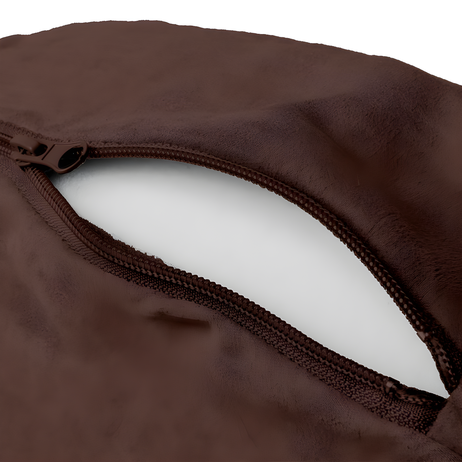 FurHaven Faux Sheepskin Round Hooded Orthopedic Dog Bed