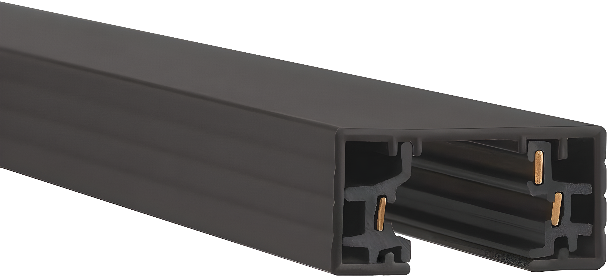 WAC Lighting HT4-BK 120V Single Circuit H Track Section